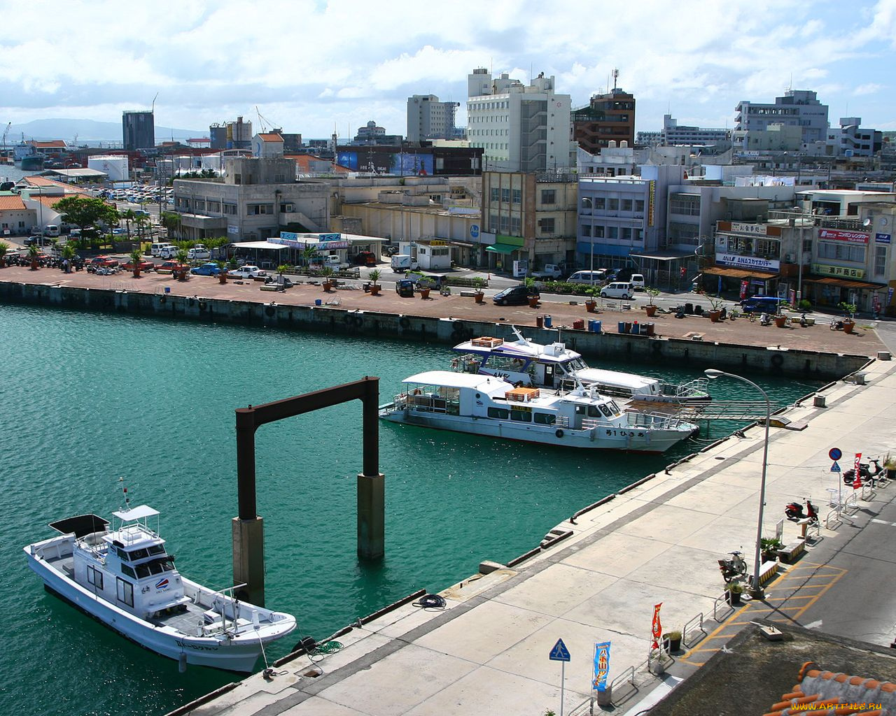 корабли, порты, причалы