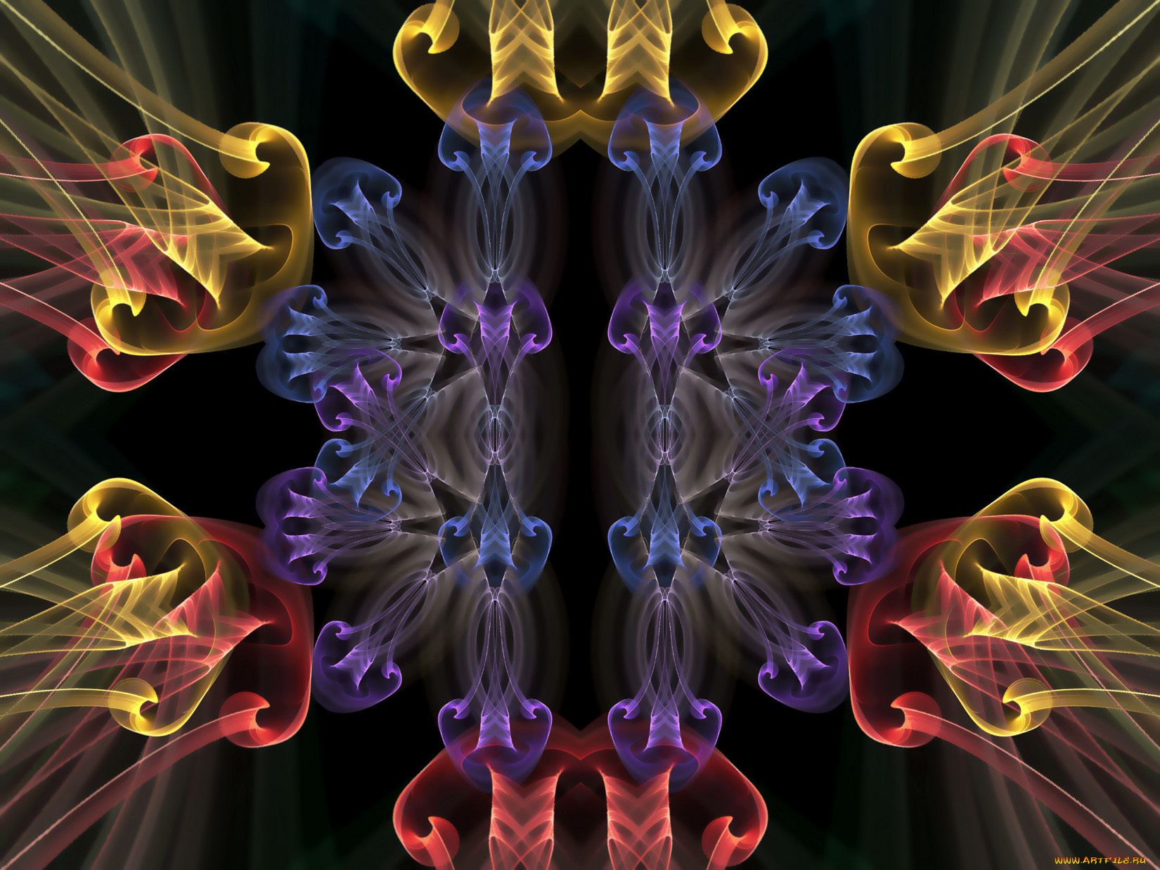 3д, графика, fractal, фракталы, фрактал