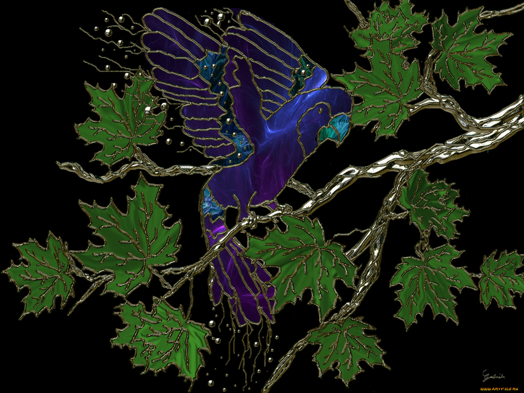 3д, графика, animals, животные, ветка, попугай