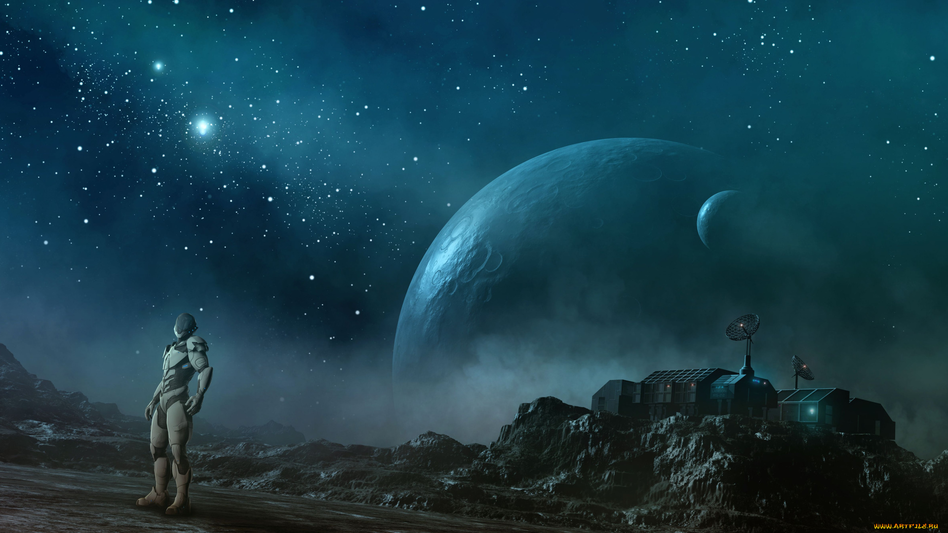 3д, графика, atmosphere, mood, атмосфера, настроения, планеты, звёздыюантены