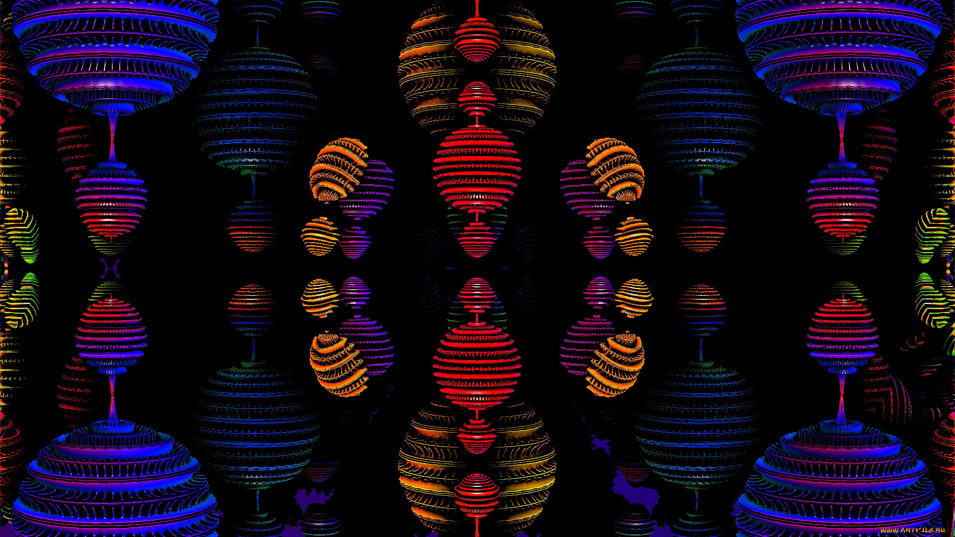 3д, графика, fractal, фракталы, фрактал