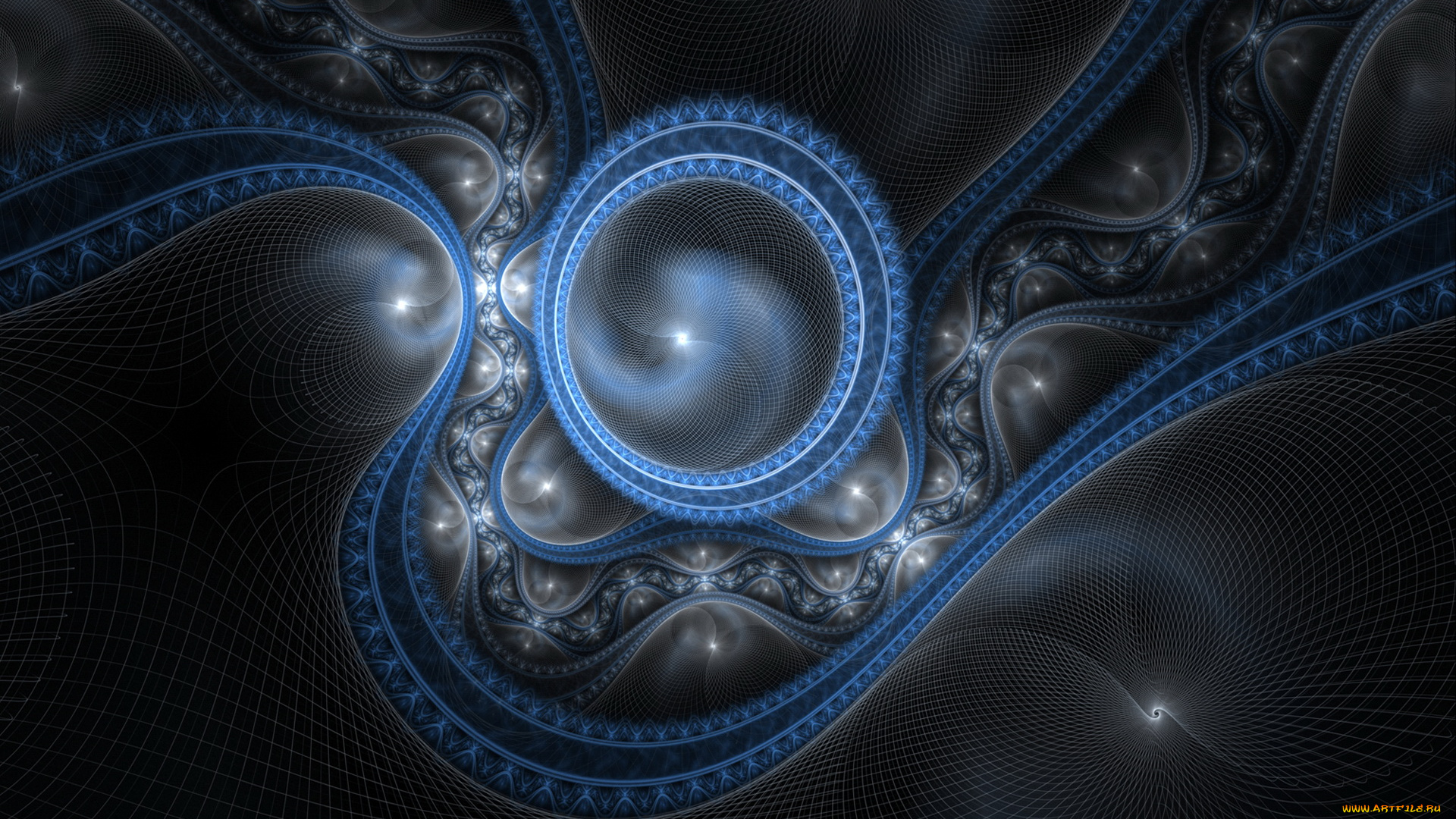 3д, графика, fractal, фракталы, фрактал