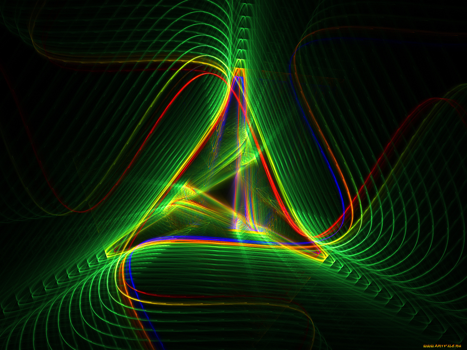 3д, графика, fractal, фракталы, цвета, узор, фон