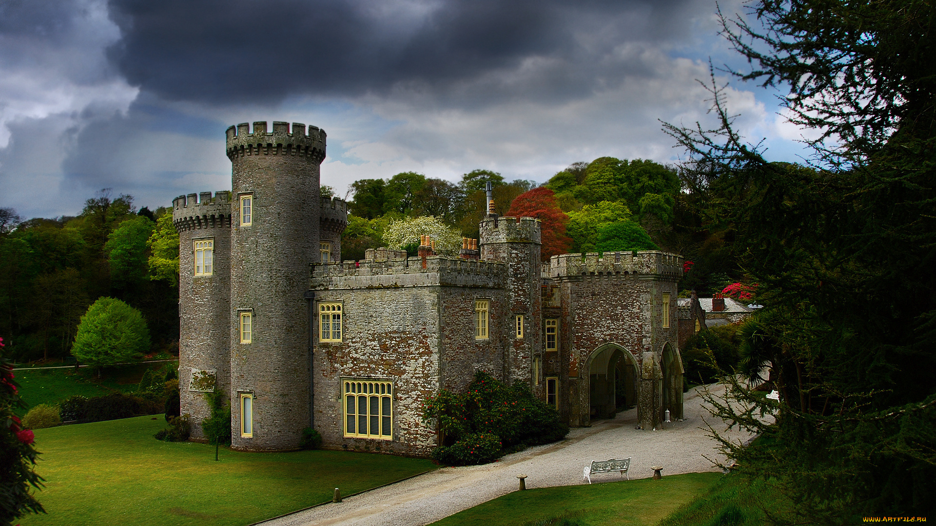 города, дворцы, замки, крепости, замок