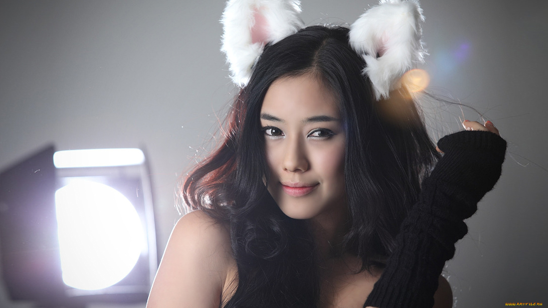 Kim, Ha, Yul, девушки, взгляд, ушки