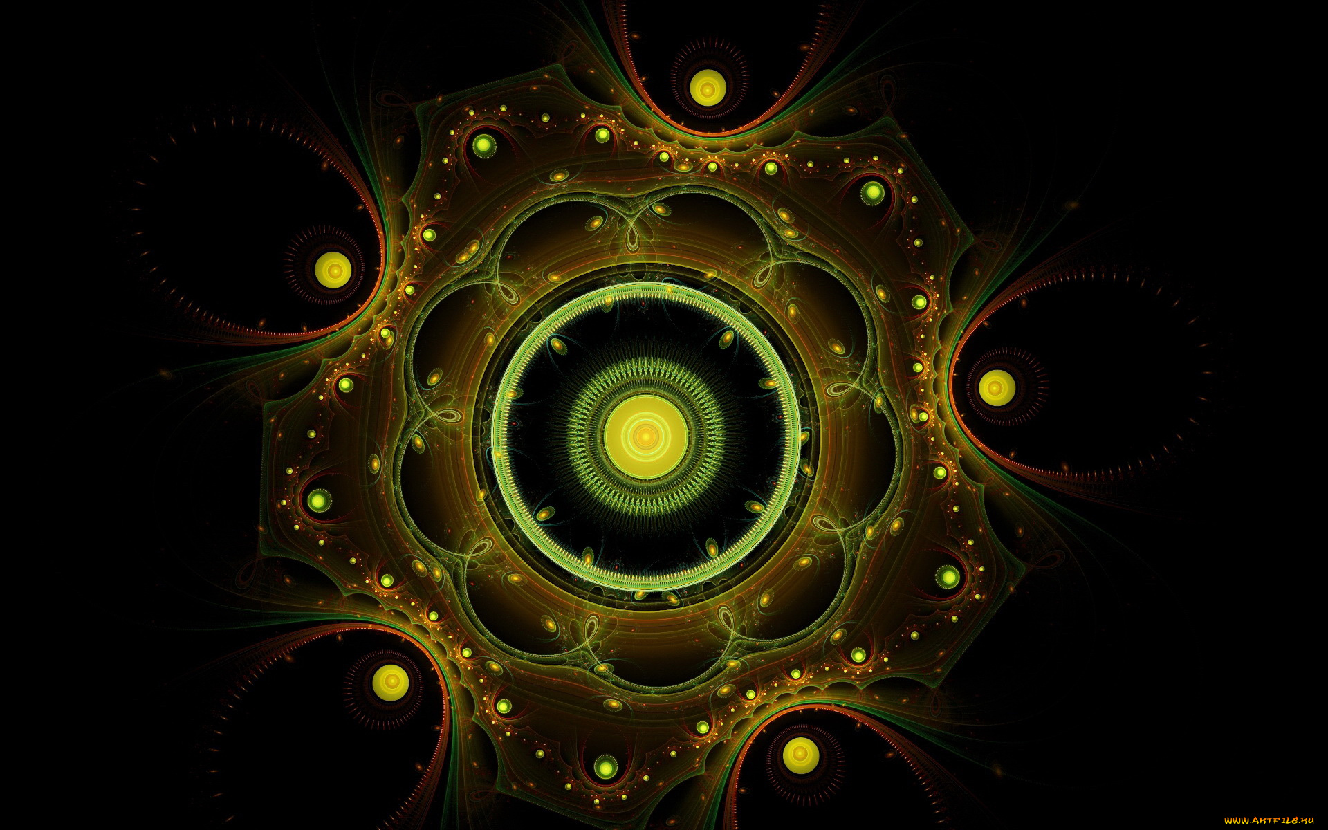 3д, графика, fractal, фракталы, цвета, фон, узор