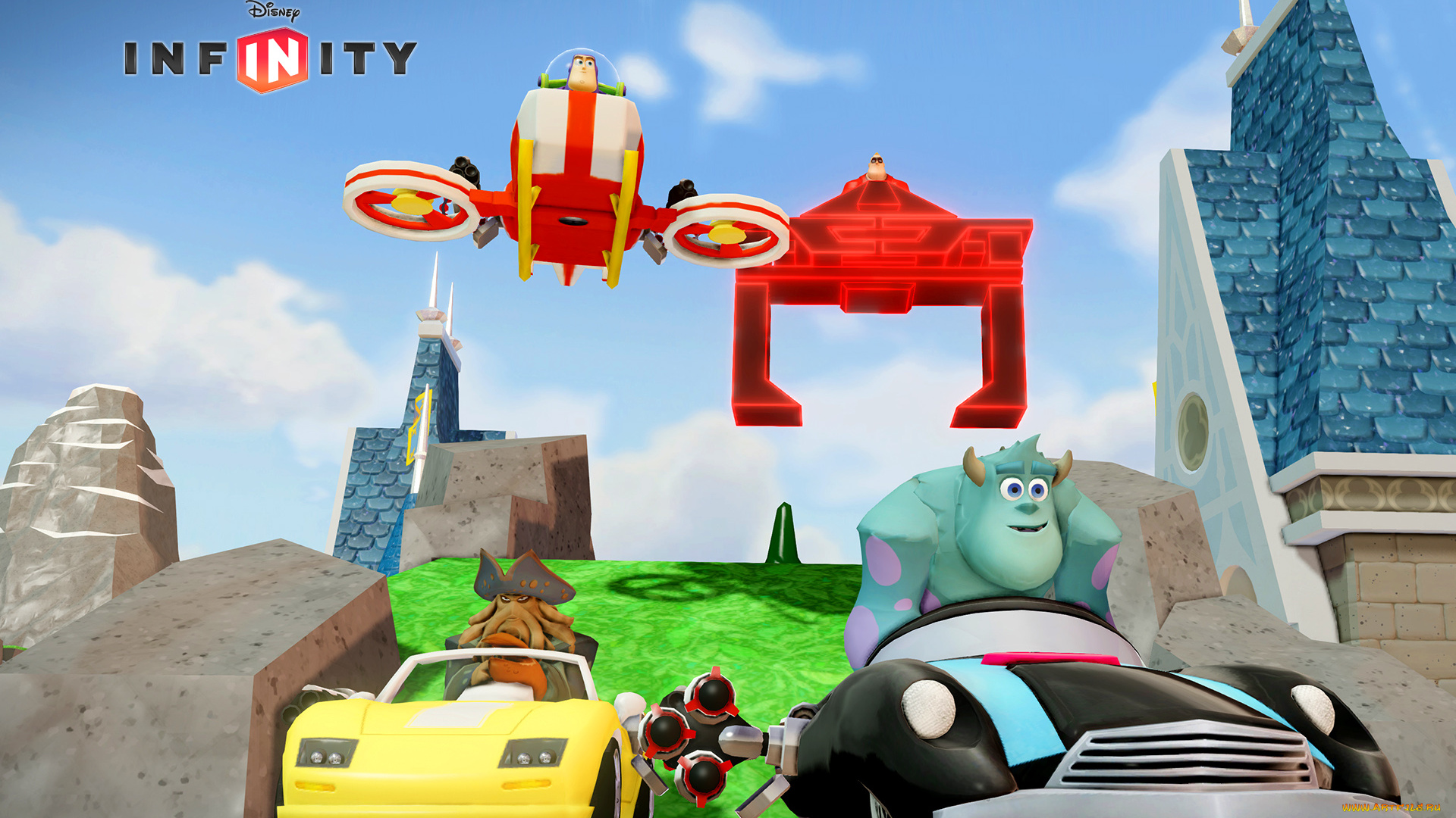 infinity, видео, игры, disney, гонка
