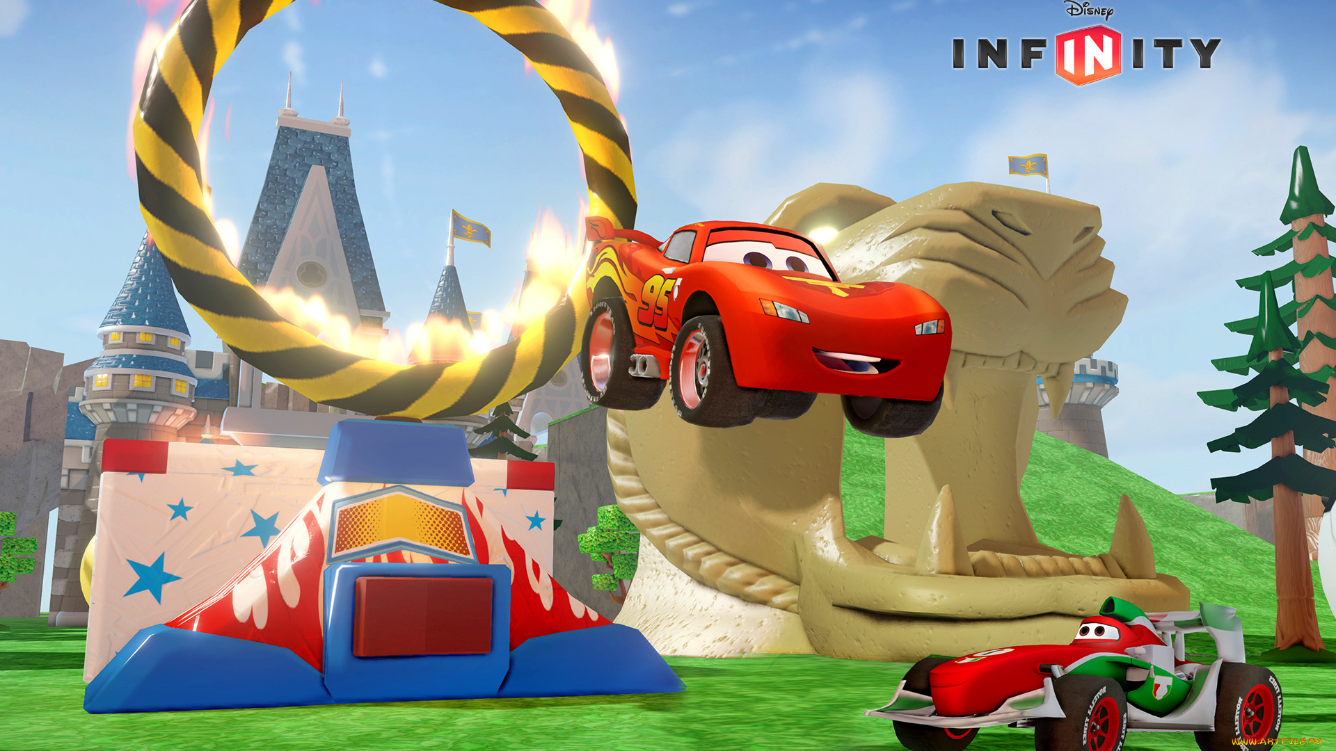 infinity, видео, игры, disney, трамплин