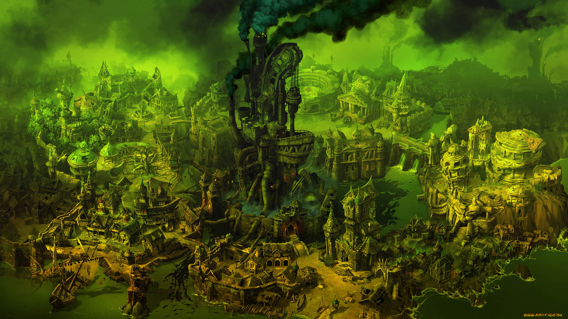 ravensdale, видео, игры, город