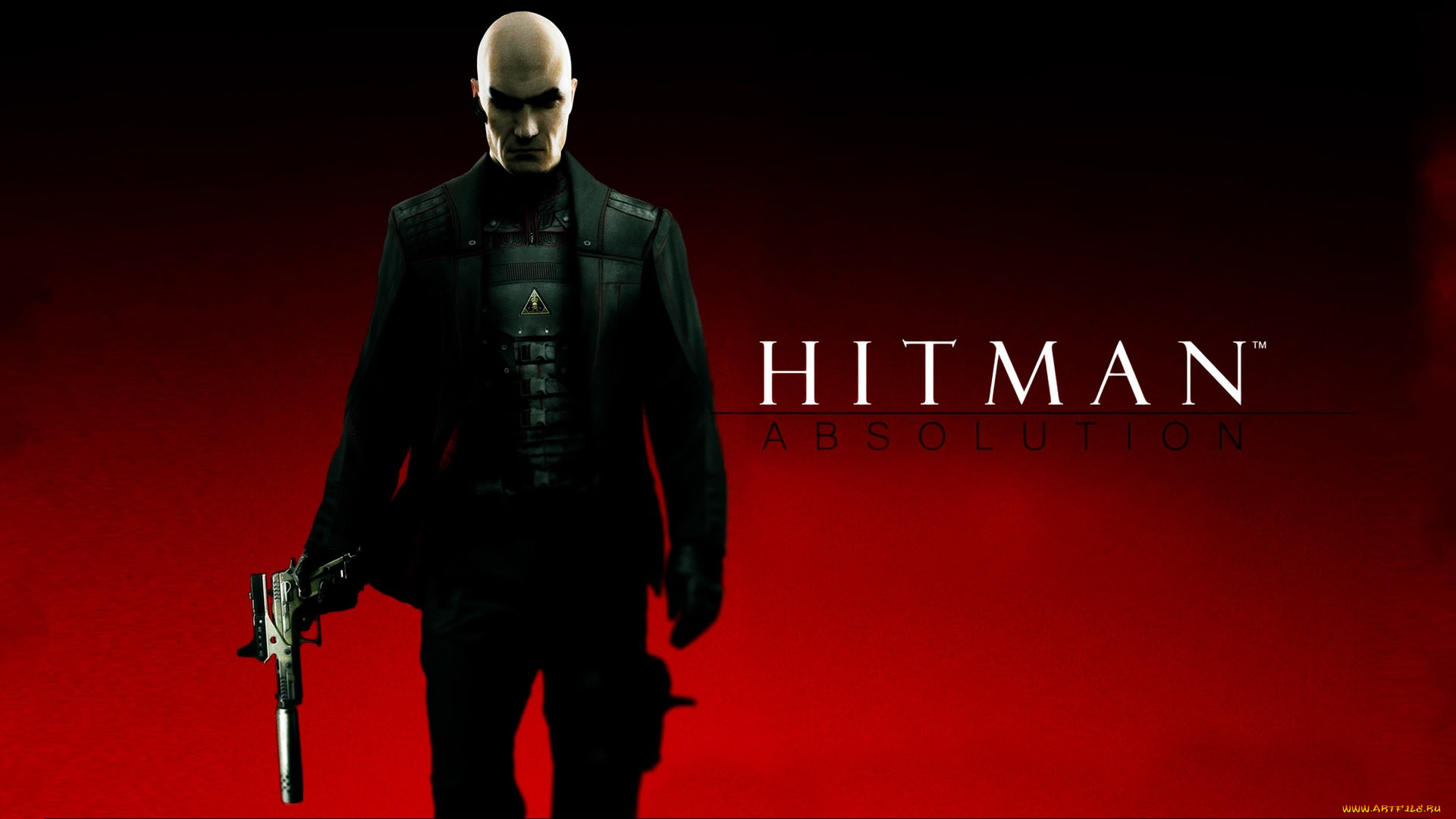 видео, игры, hitman, absolution, мужчина, оружие