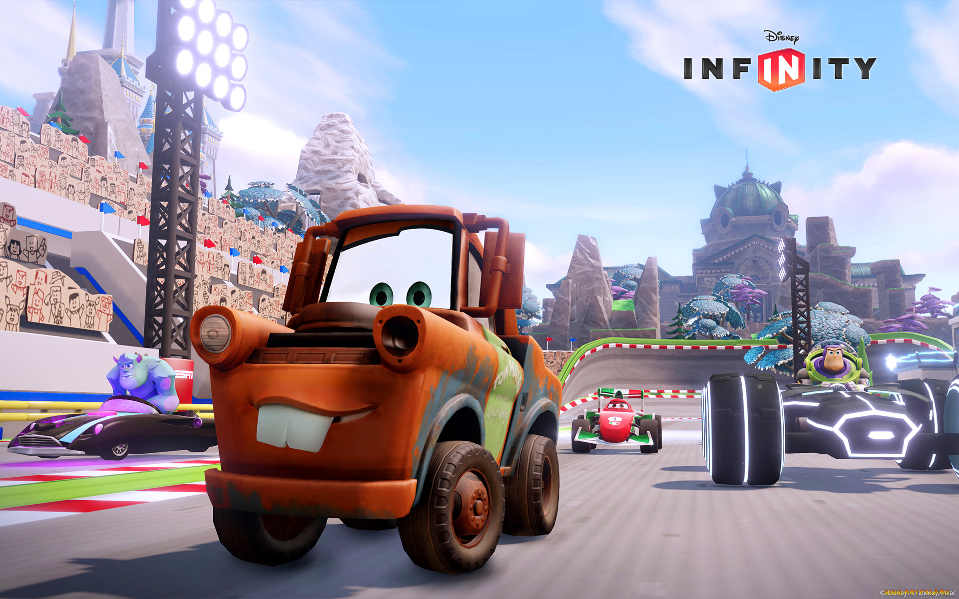 infinity, видео, игры, disney, гонки