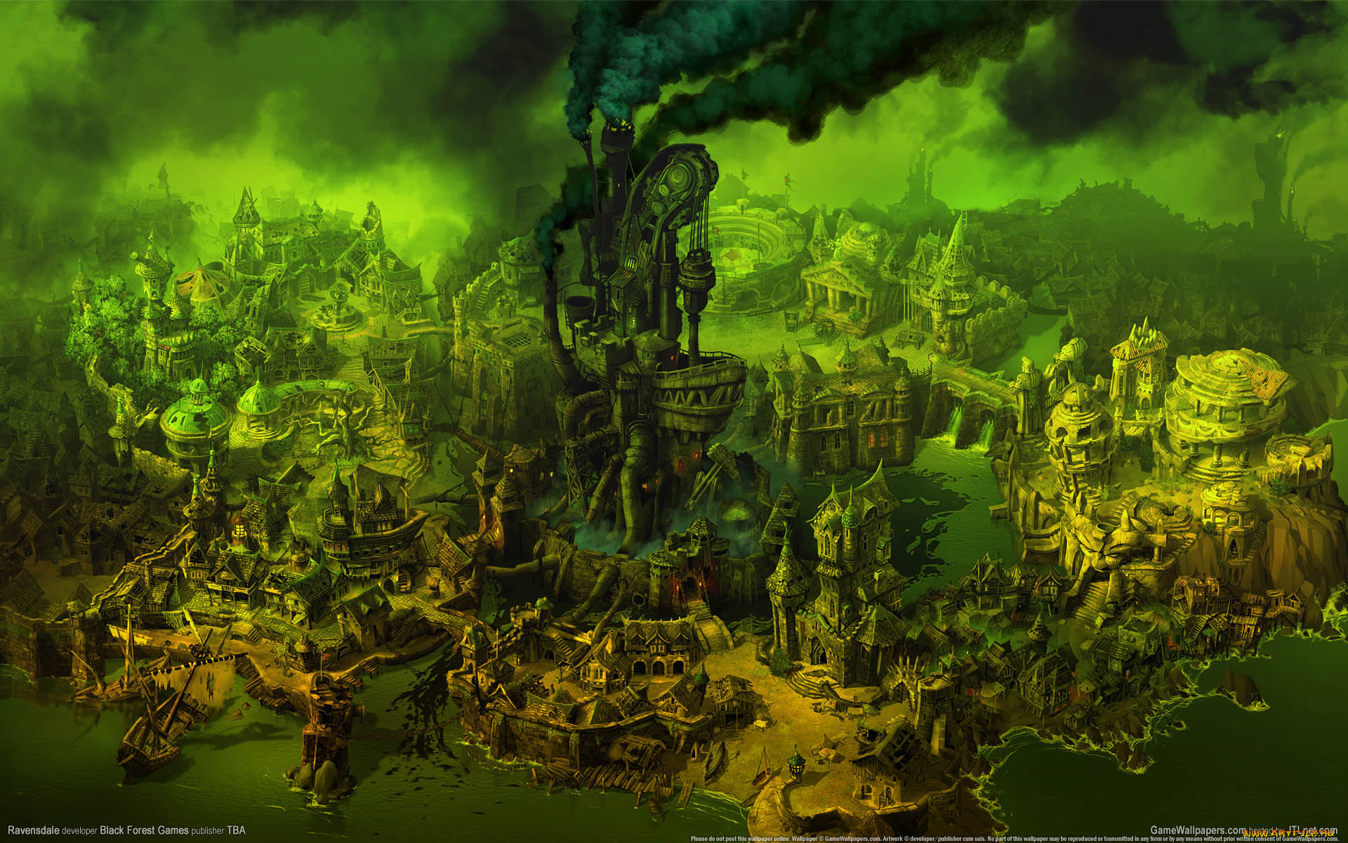 ravensdale, видео, игры, город