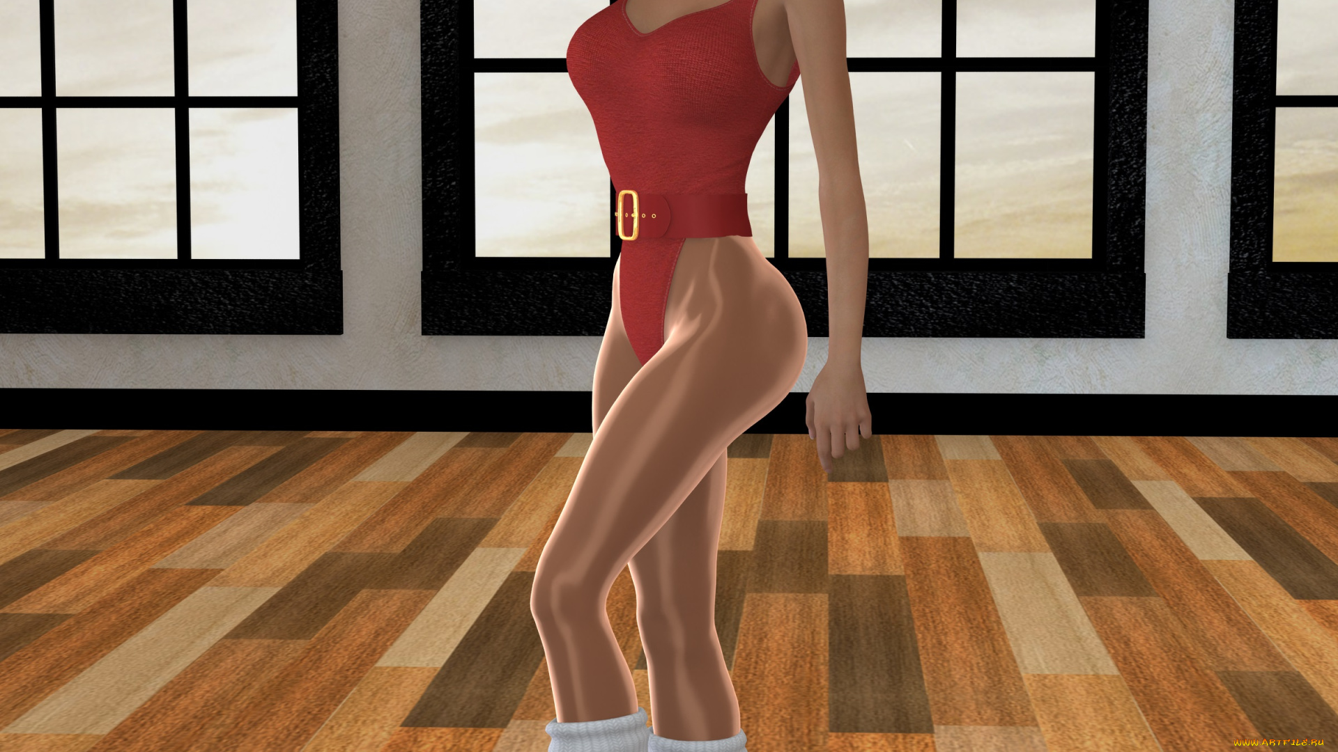 3д, графика, люди, , people, девушка, взгляд, купальник