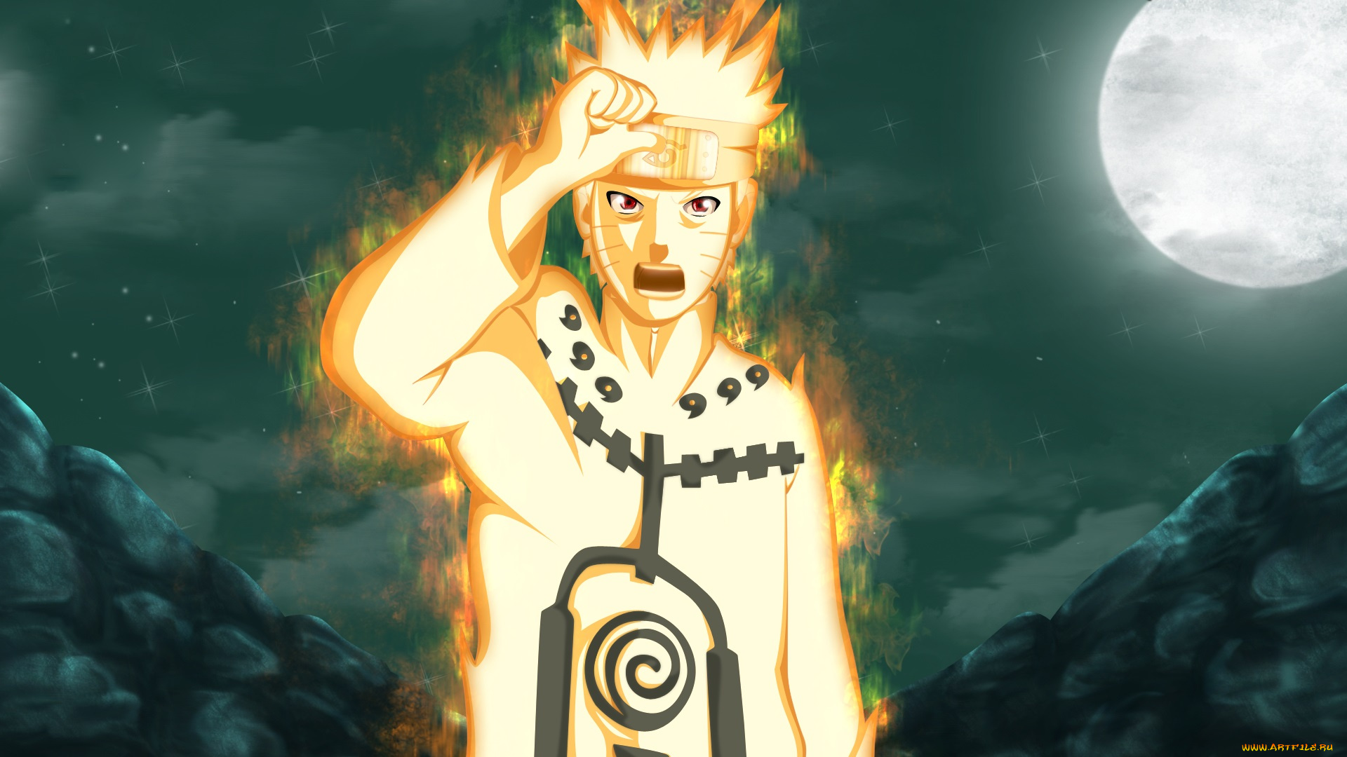 аниме, naruto, наруто, узумаки