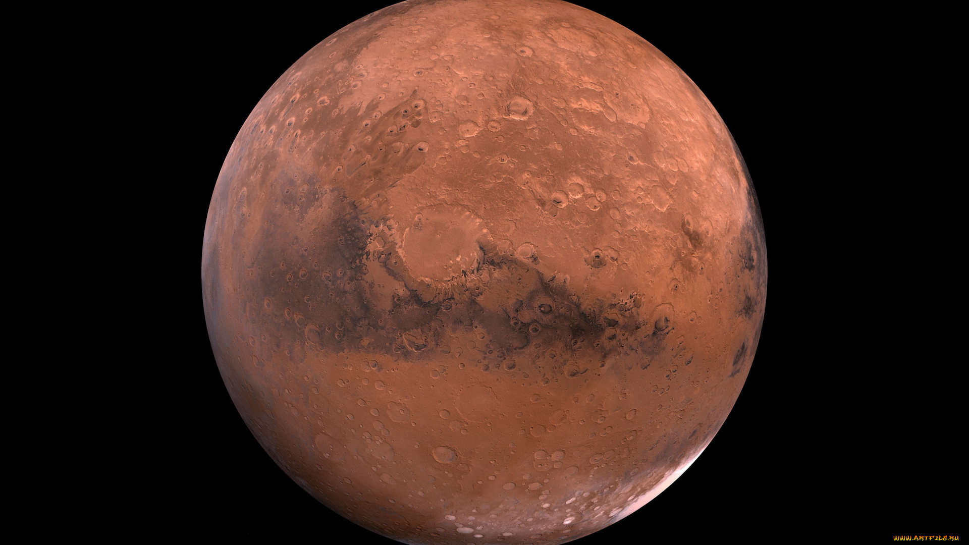космос, марс, планета