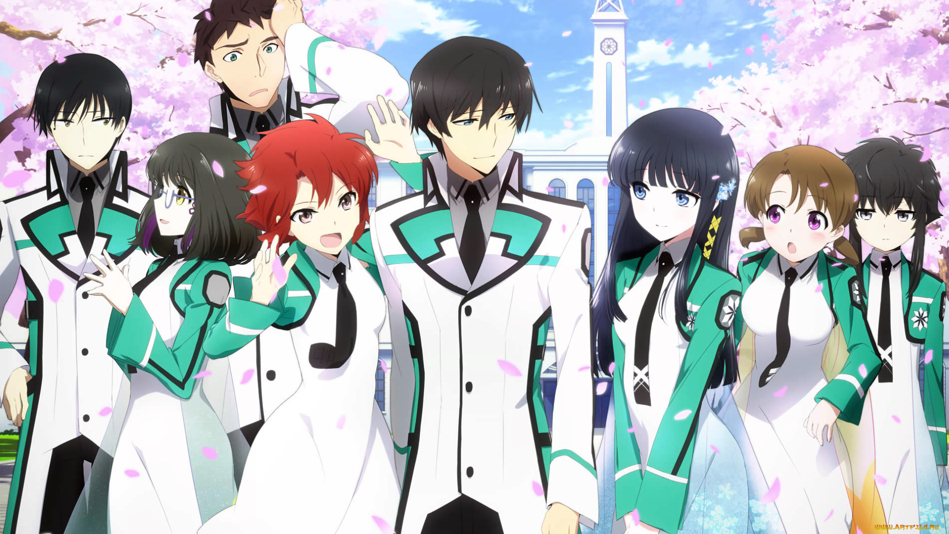 mahouka, koukou, no, rettousei, аниме, mizuki, shibata, mikihiko, yoshida, shizuku, kitayama, парни, девушки, leonhart, saijou, honoka, mitsui, erika, chiba, tatsuya, shiba, miyuki, anime, mahouka, koukou, no, rettousei, art