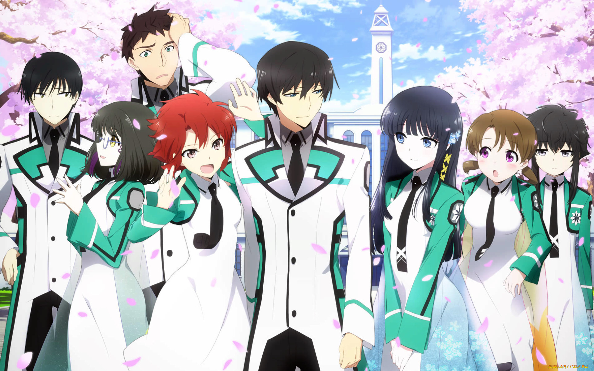 mahouka, koukou, no, rettousei, аниме, mizuki, shibata, mikihiko, yoshida, shizuku, kitayama, парни, девушки, leonhart, saijou, honoka, mitsui, erika, chiba, tatsuya, shiba, miyuki, anime, mahouka, koukou, no, rettousei, art