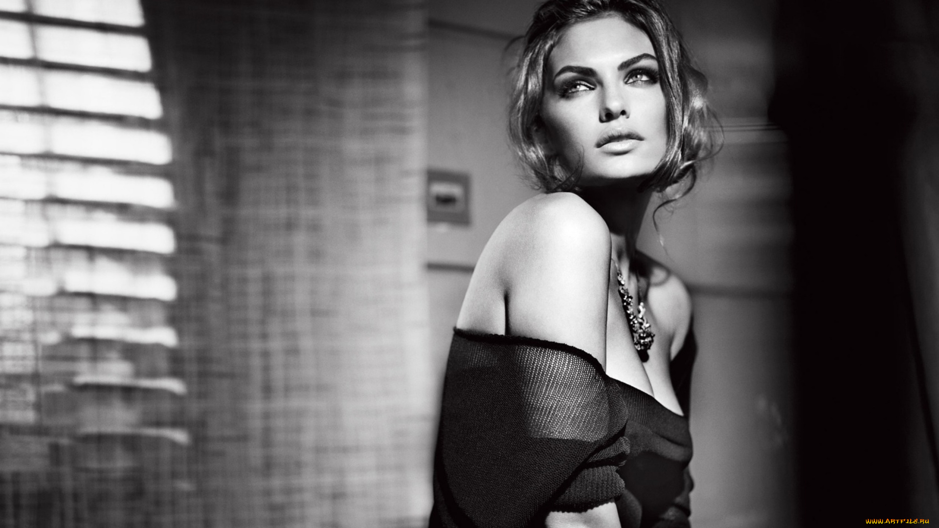 девушки, -unsort, , Черно-белые, обои, girl