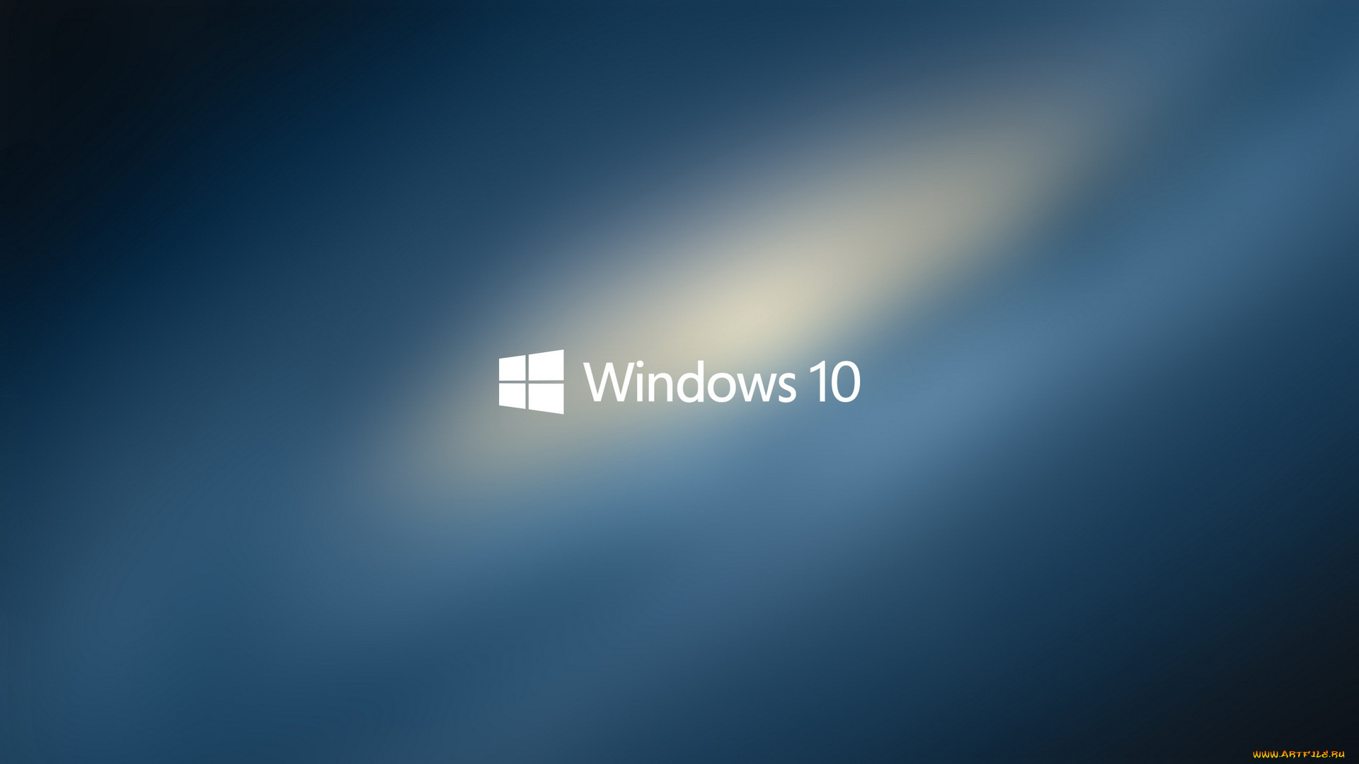 компьютеры, windows, 10, логотип, фон