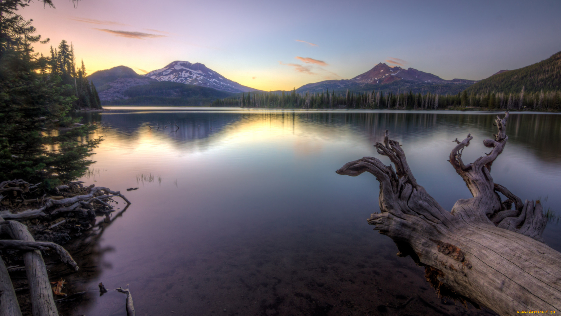 природа, реки, озера, озеро, горы, лес