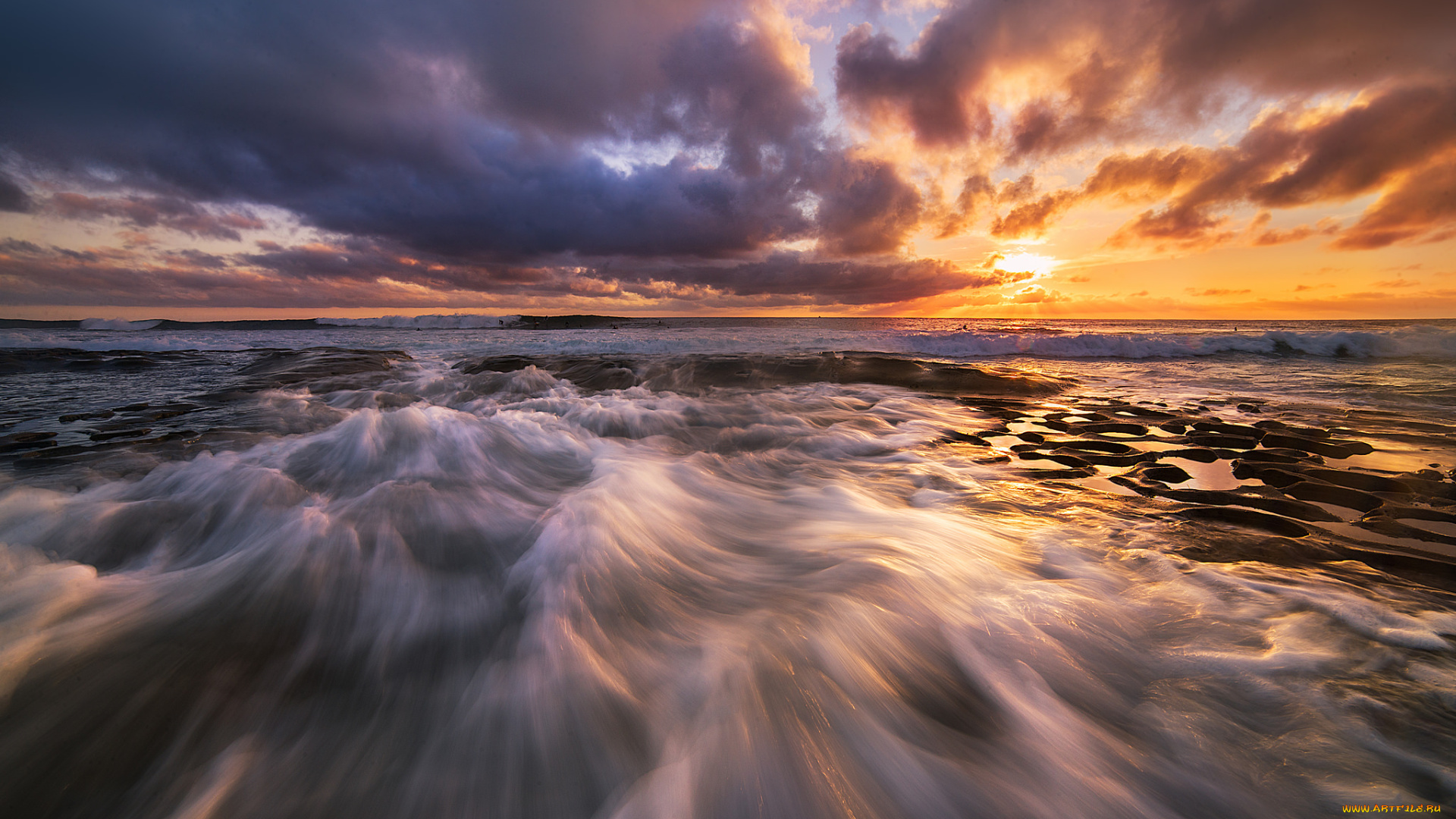 природа, восходы, закаты, рассвет