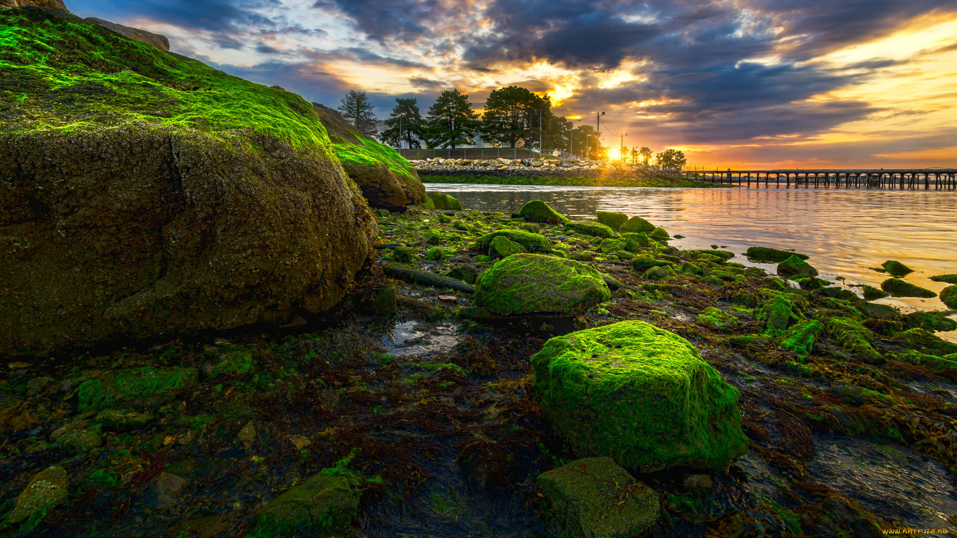 природа, восходы, закаты, рассвет