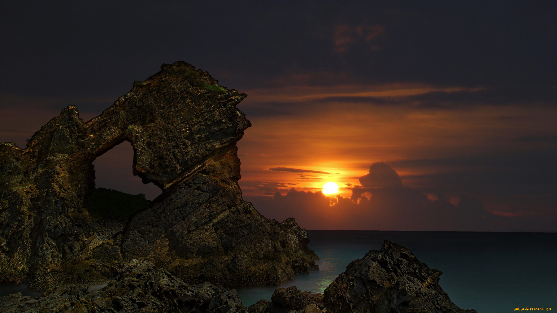 природа, восходы, закаты, сумерки