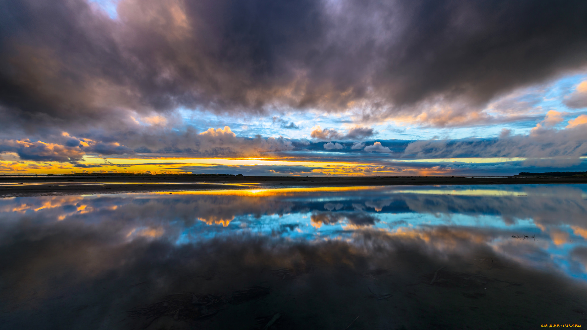 природа, восходы, закаты, закат