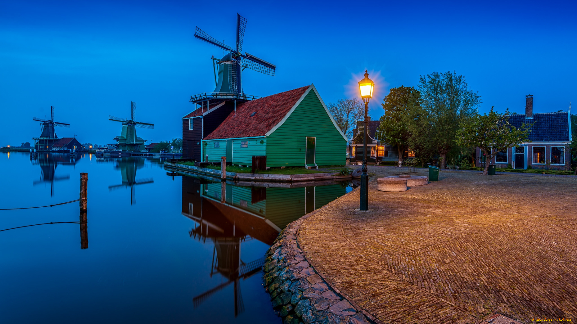 разное, мельницы, ветряк, пейзаж