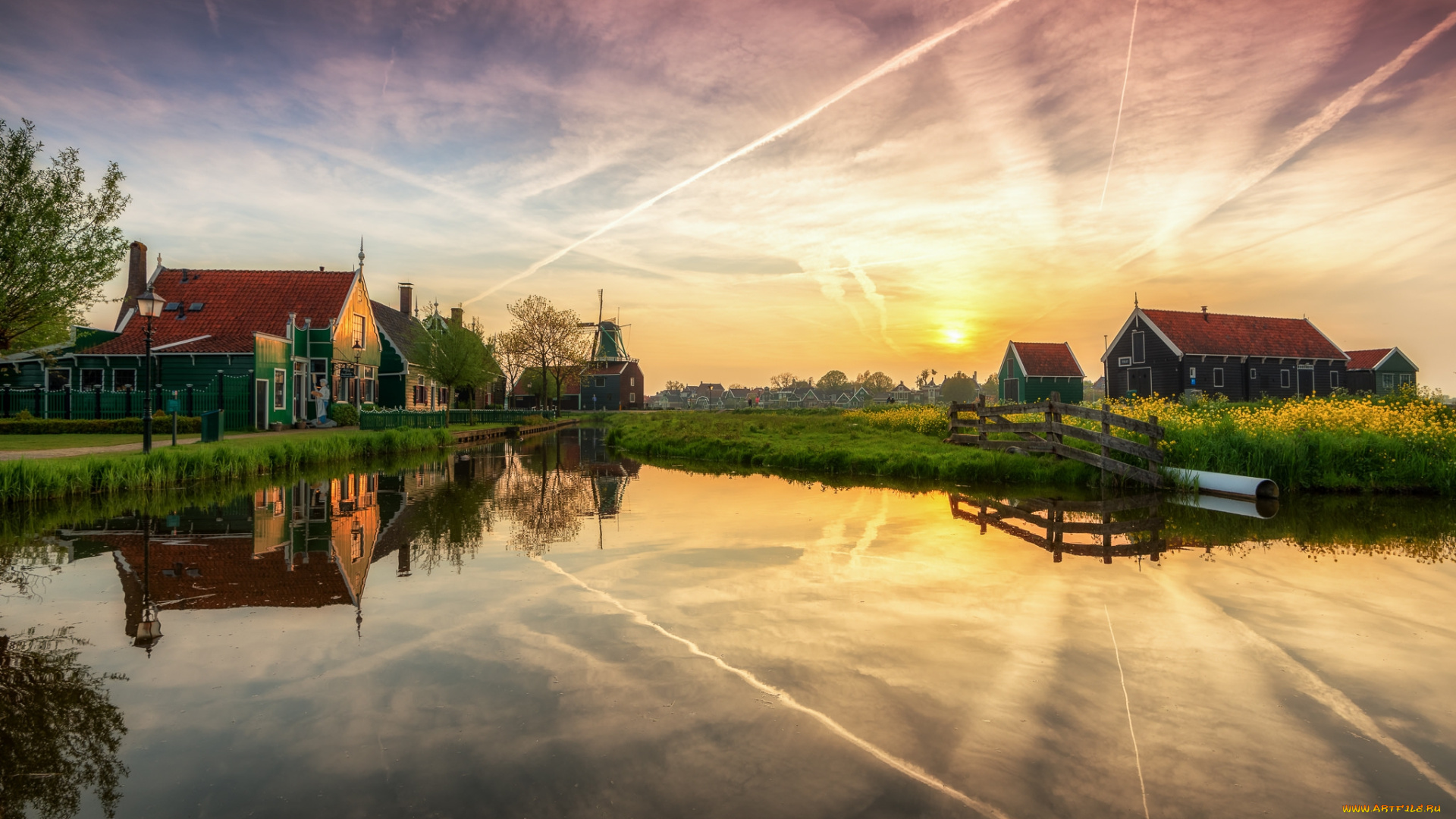 разное, мельницы, ветряк, пейзаж