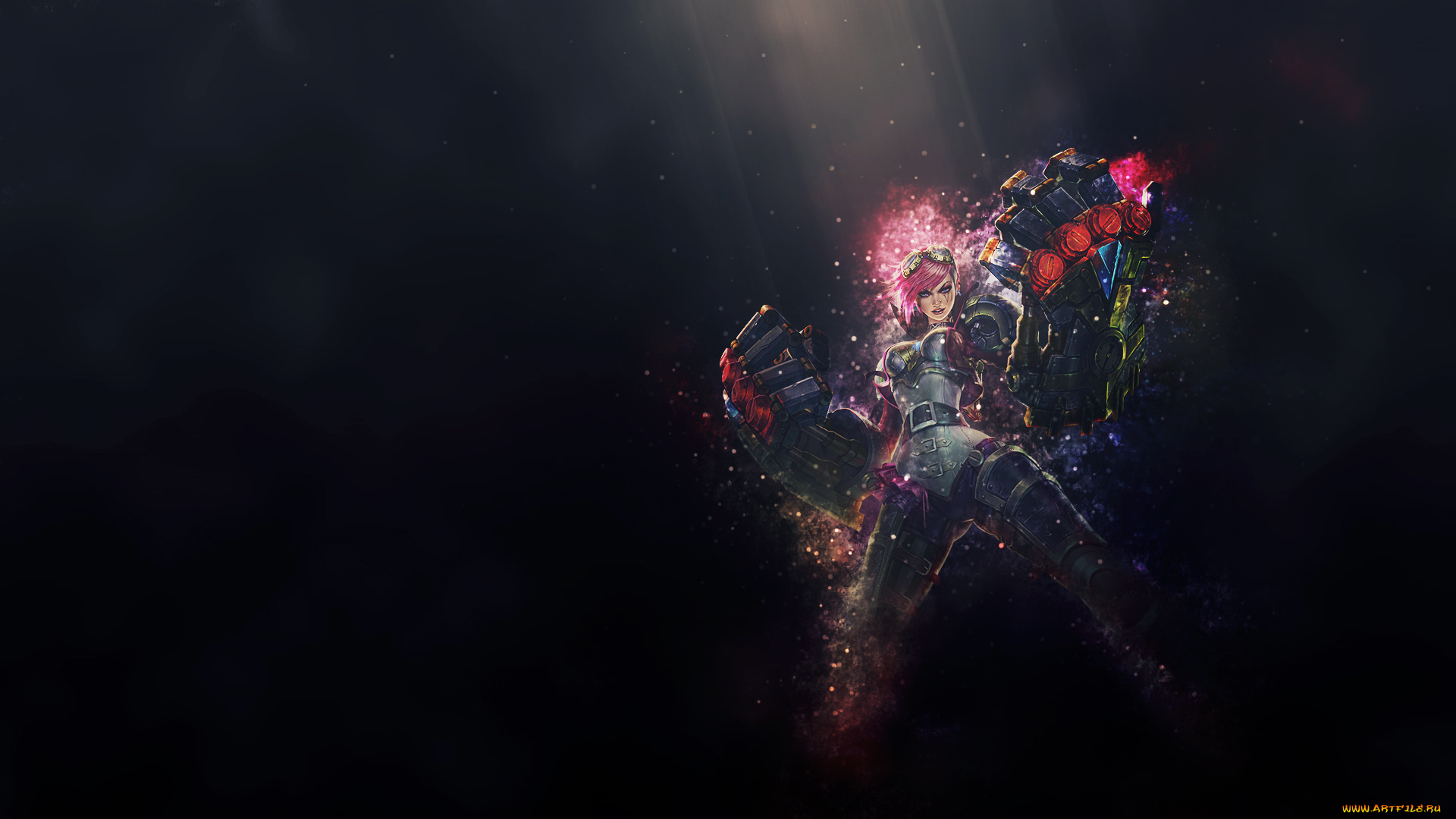 видео, игры, league, of, legends, персонаж, vi