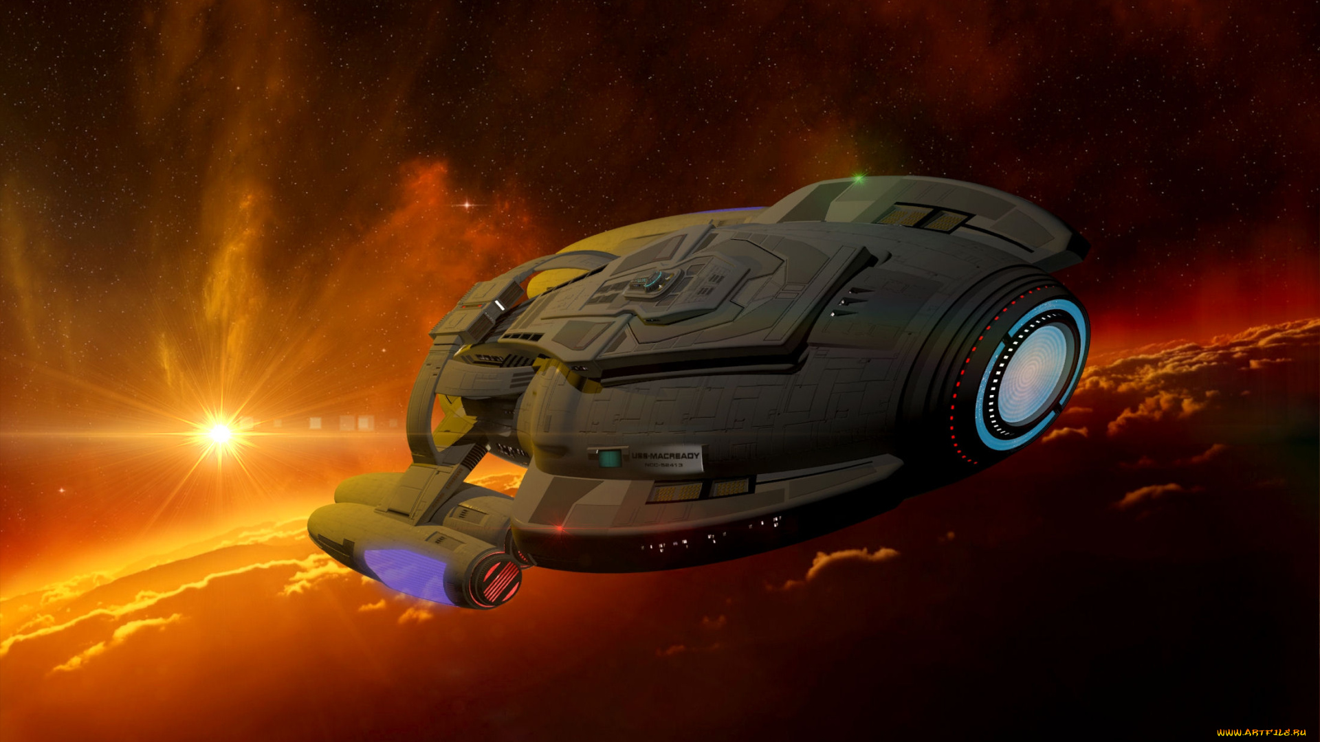 видео, игры, star, trek, online, вселенная, полет, космический, корабль