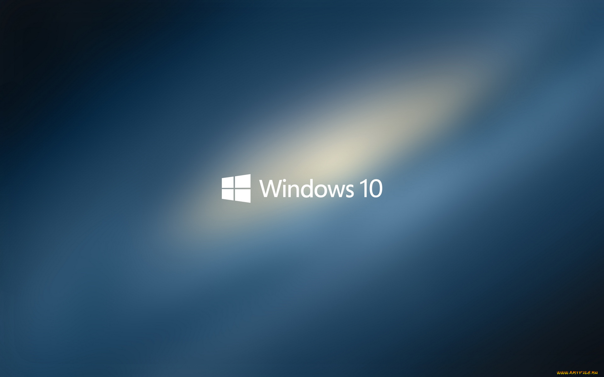 компьютеры, windows, 10, логотип, фон