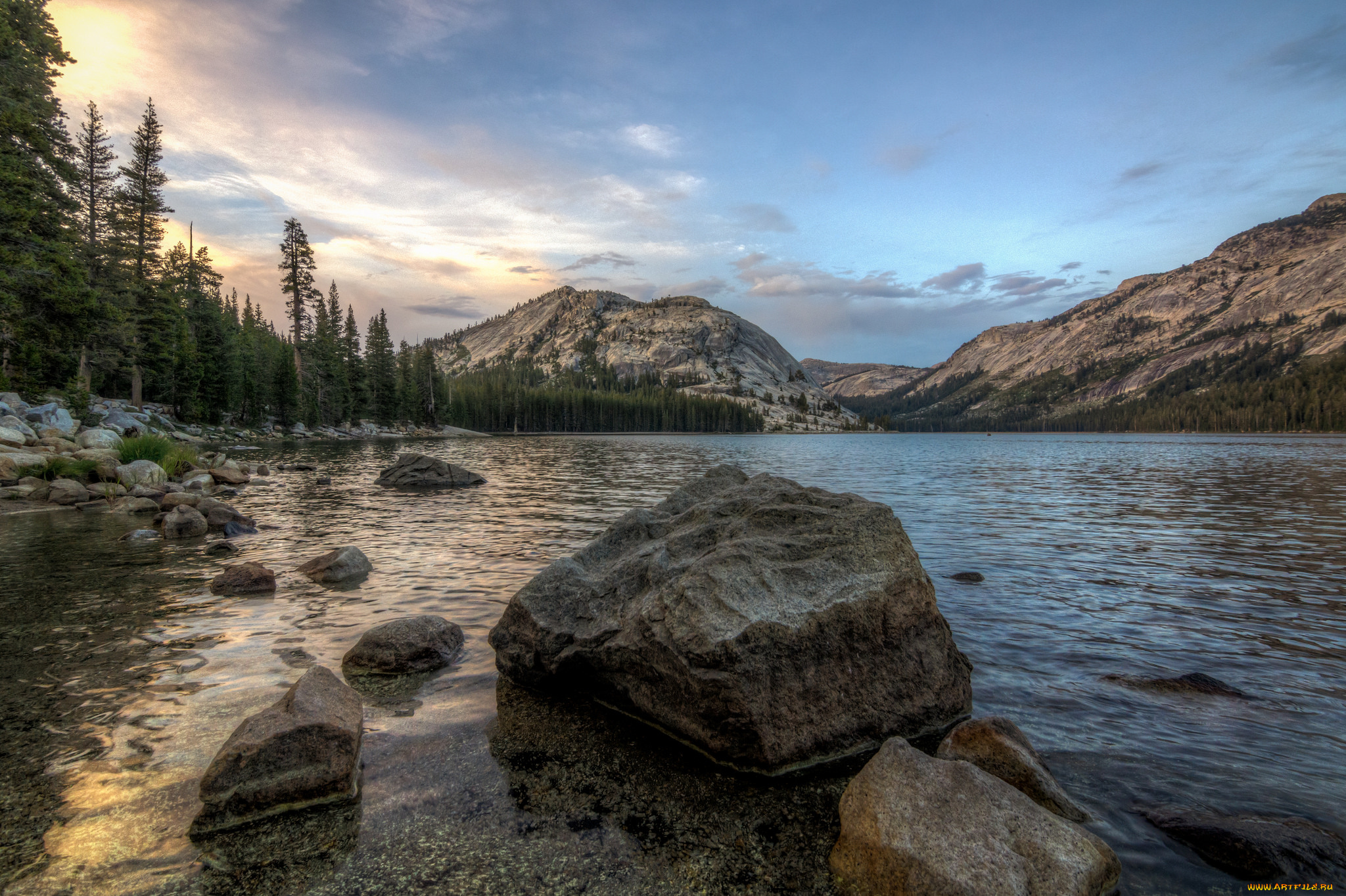 природа, реки, озера, река, лес, горы