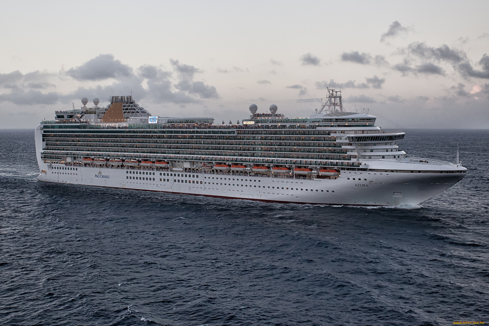 mv, azura, корабли, лайнеры, круизный, лайнер