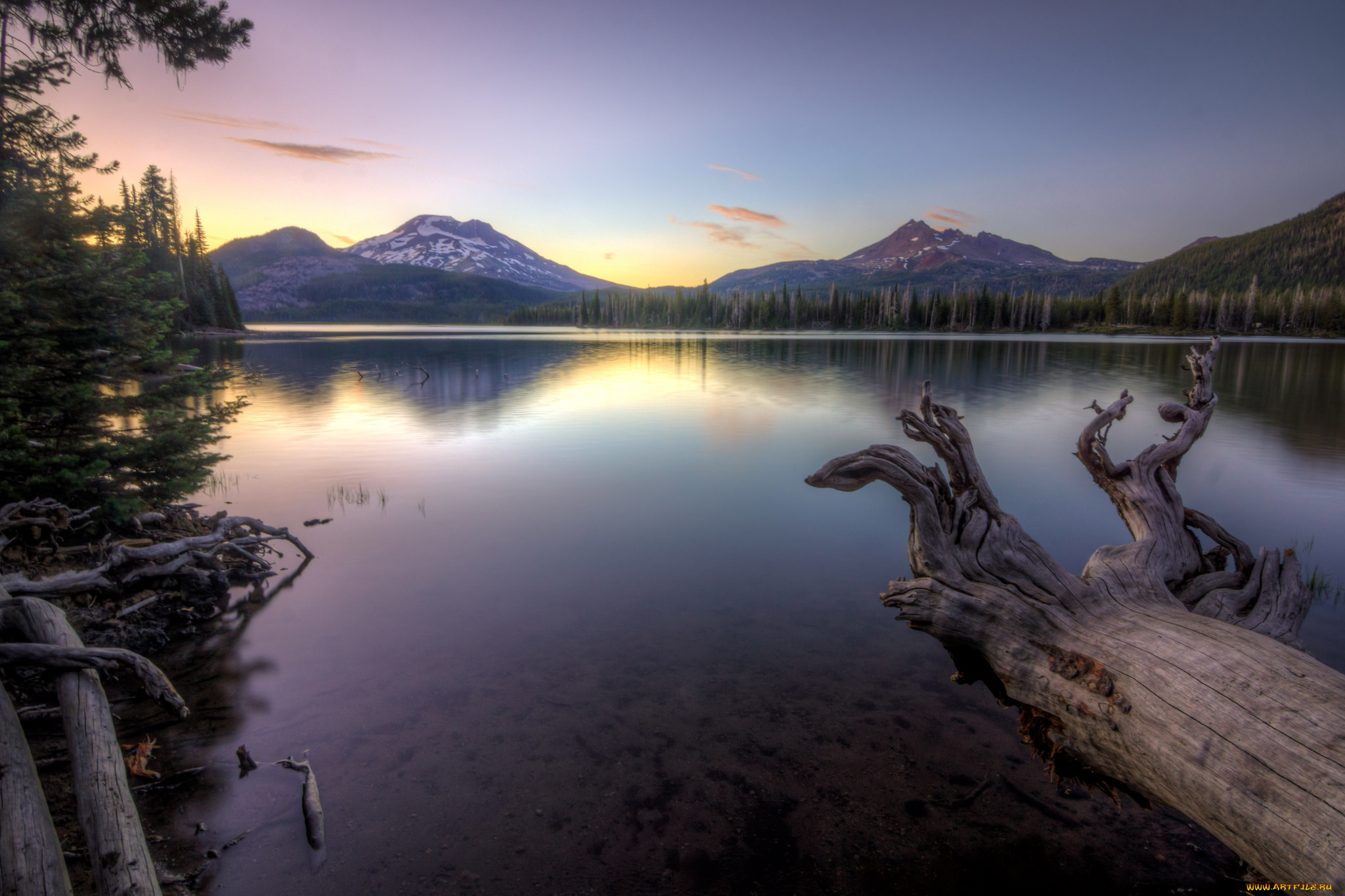 природа, реки, озера, озеро, горы, лес