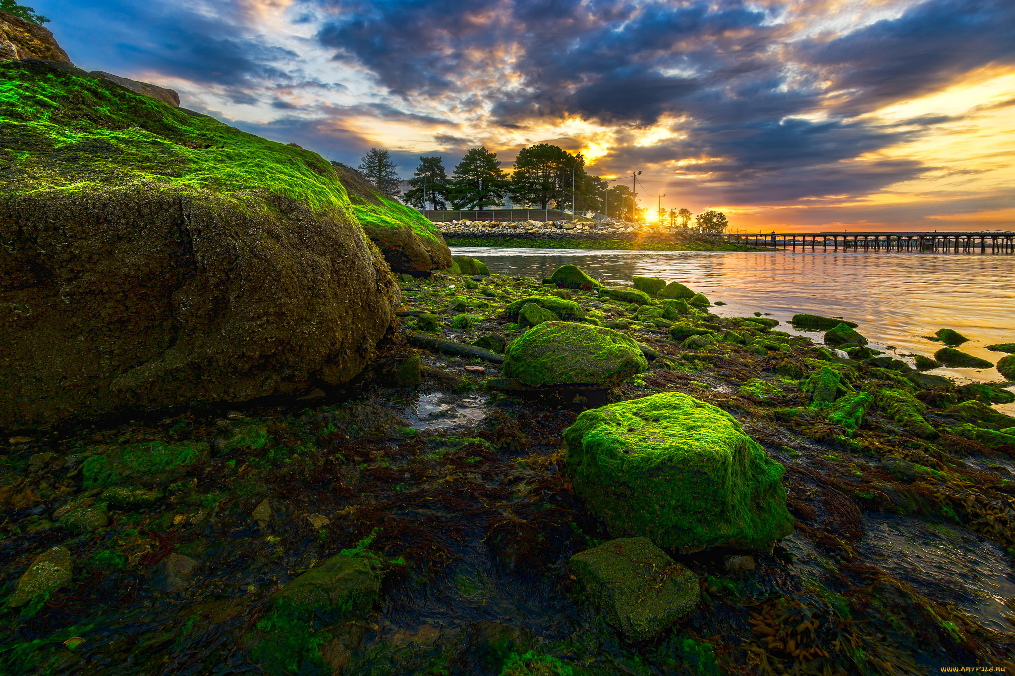 природа, восходы, закаты, рассвет