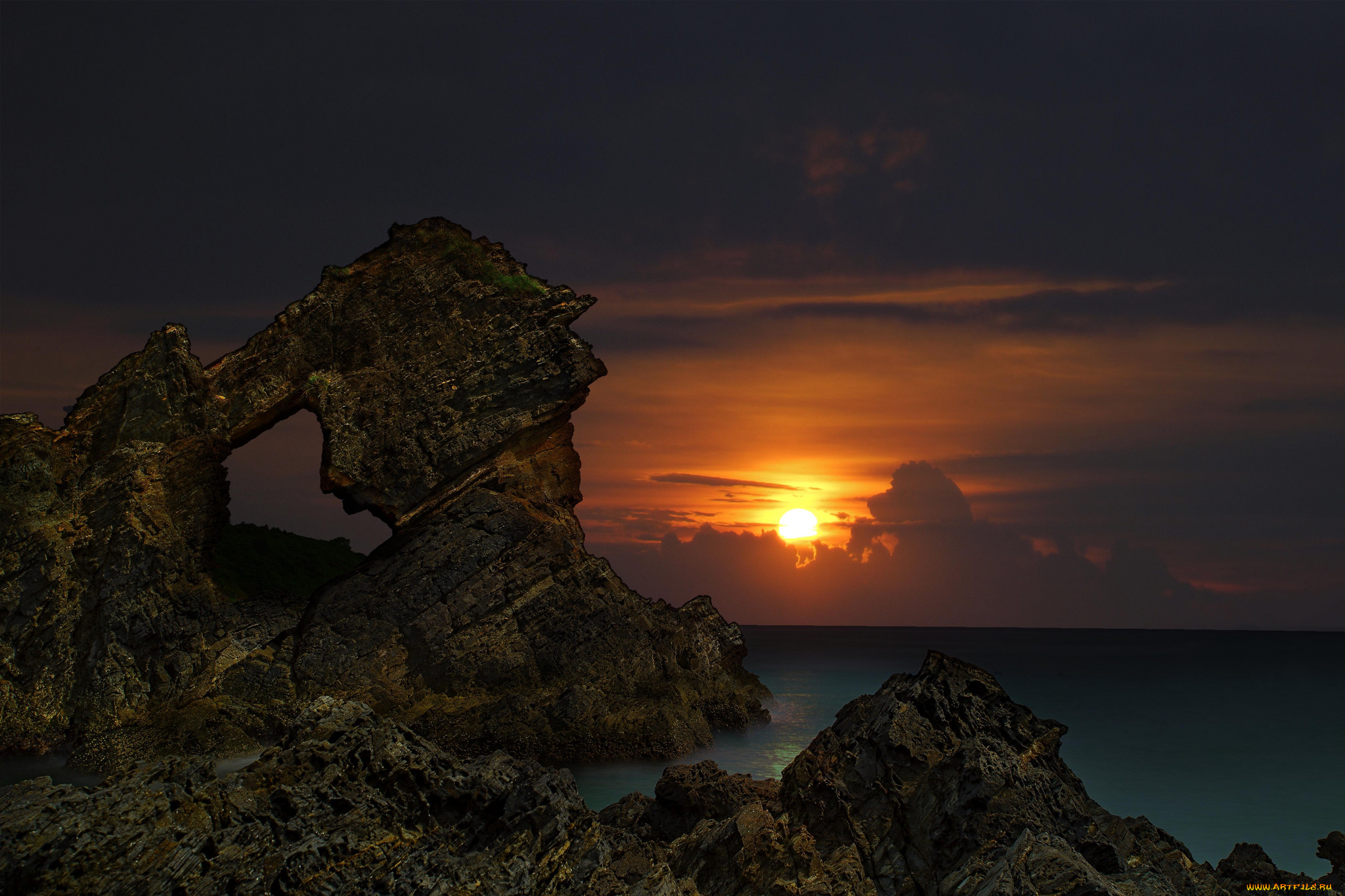 природа, восходы, закаты, сумерки