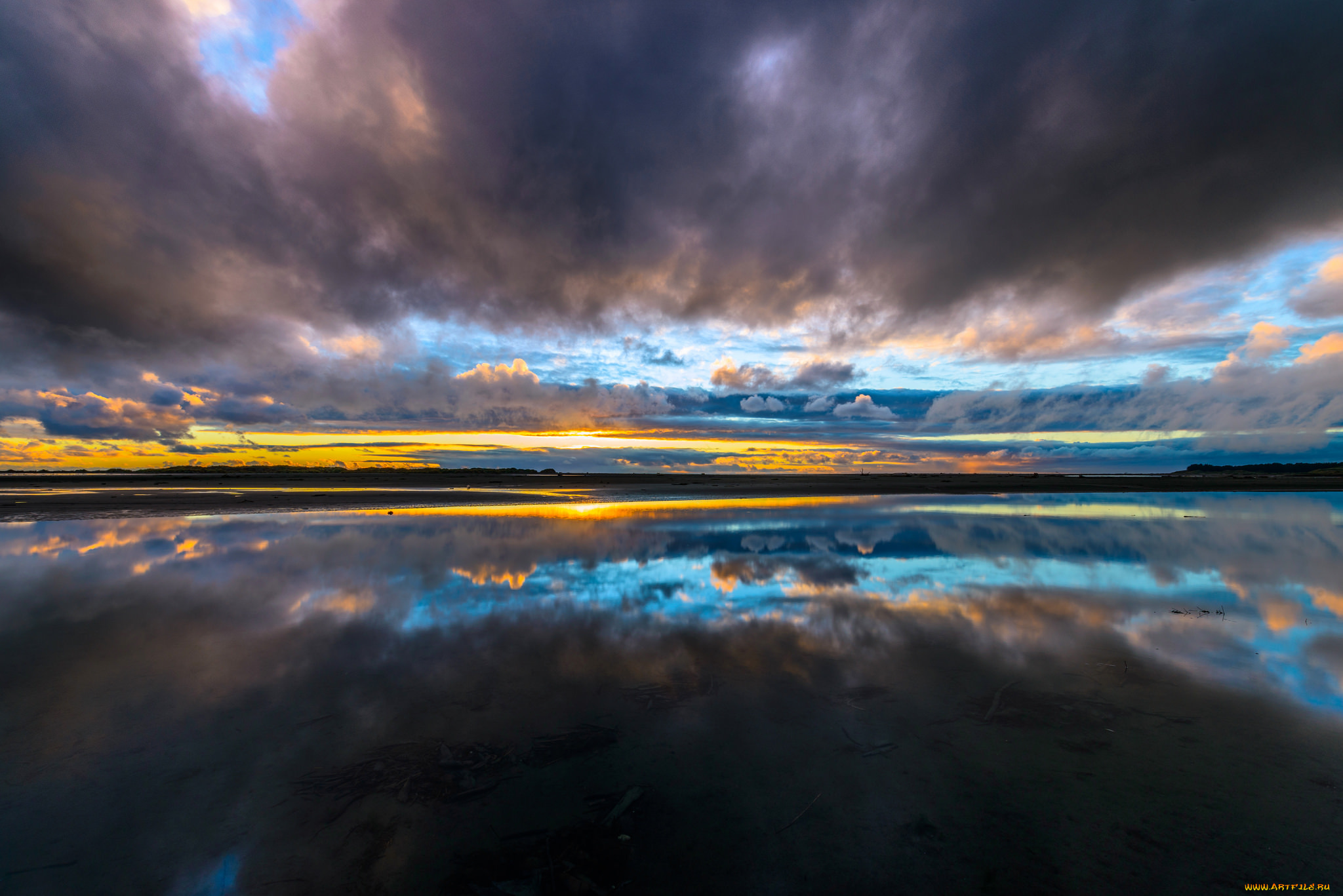 природа, восходы, закаты, закат