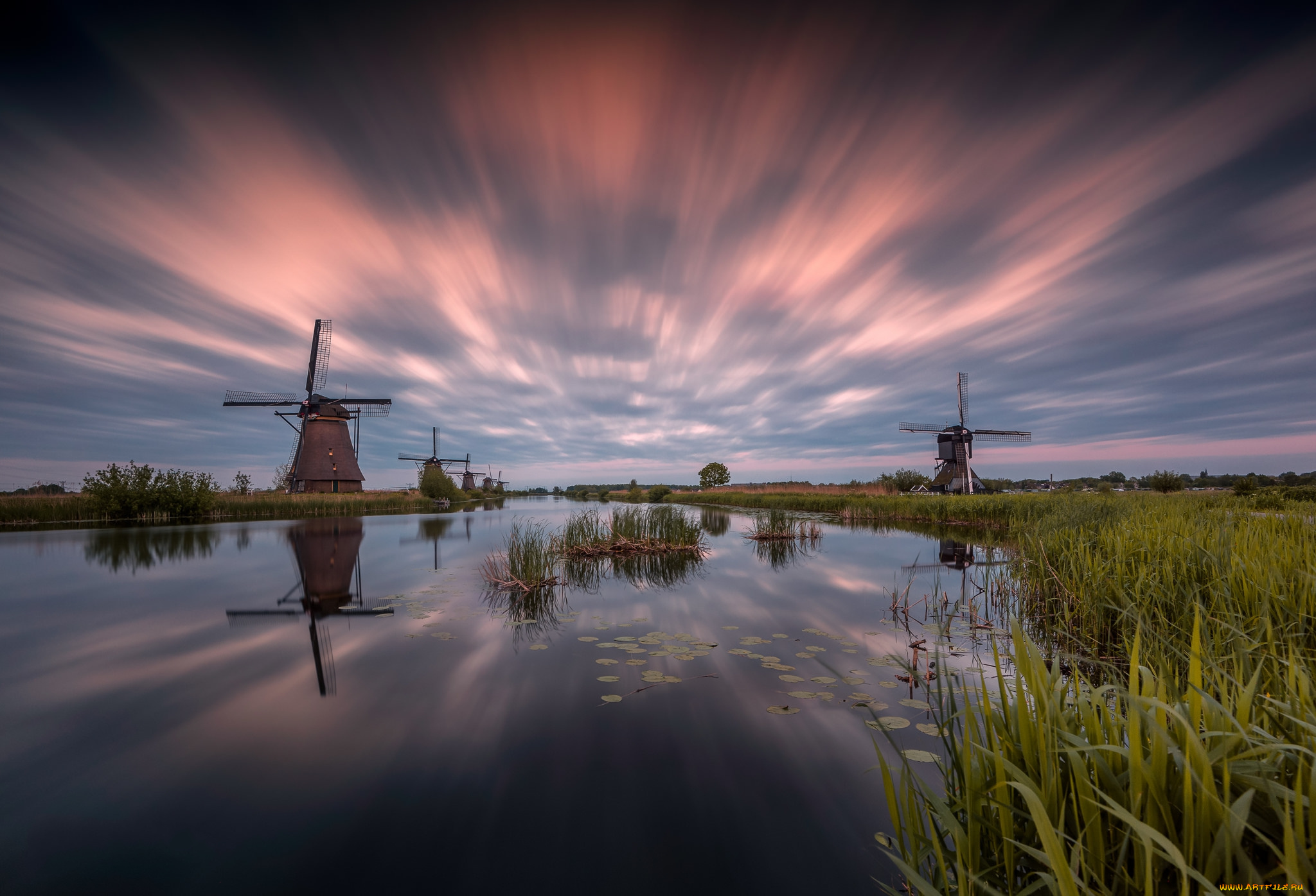разное, мельницы, ветряк, пейзаж
