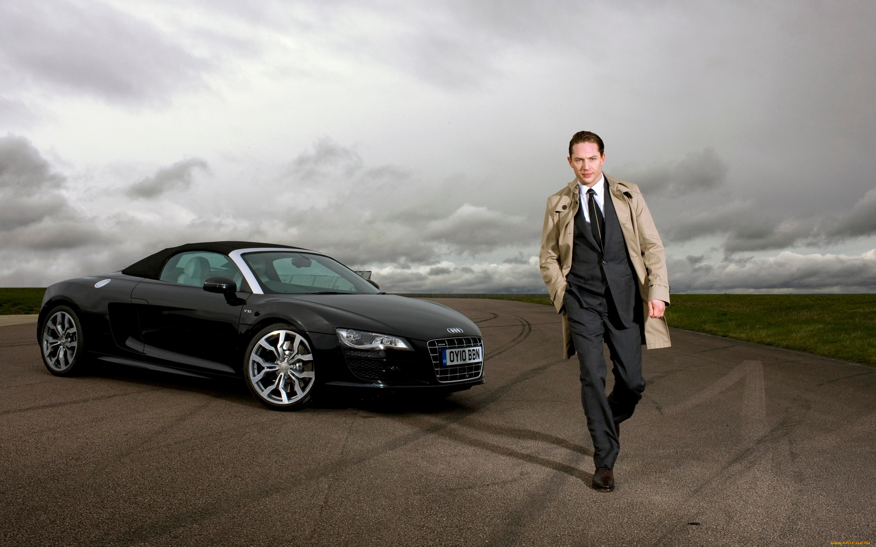 мужчины, tom, hardy, ауди, r8, audi, актер, том, хорди, tom, hardy