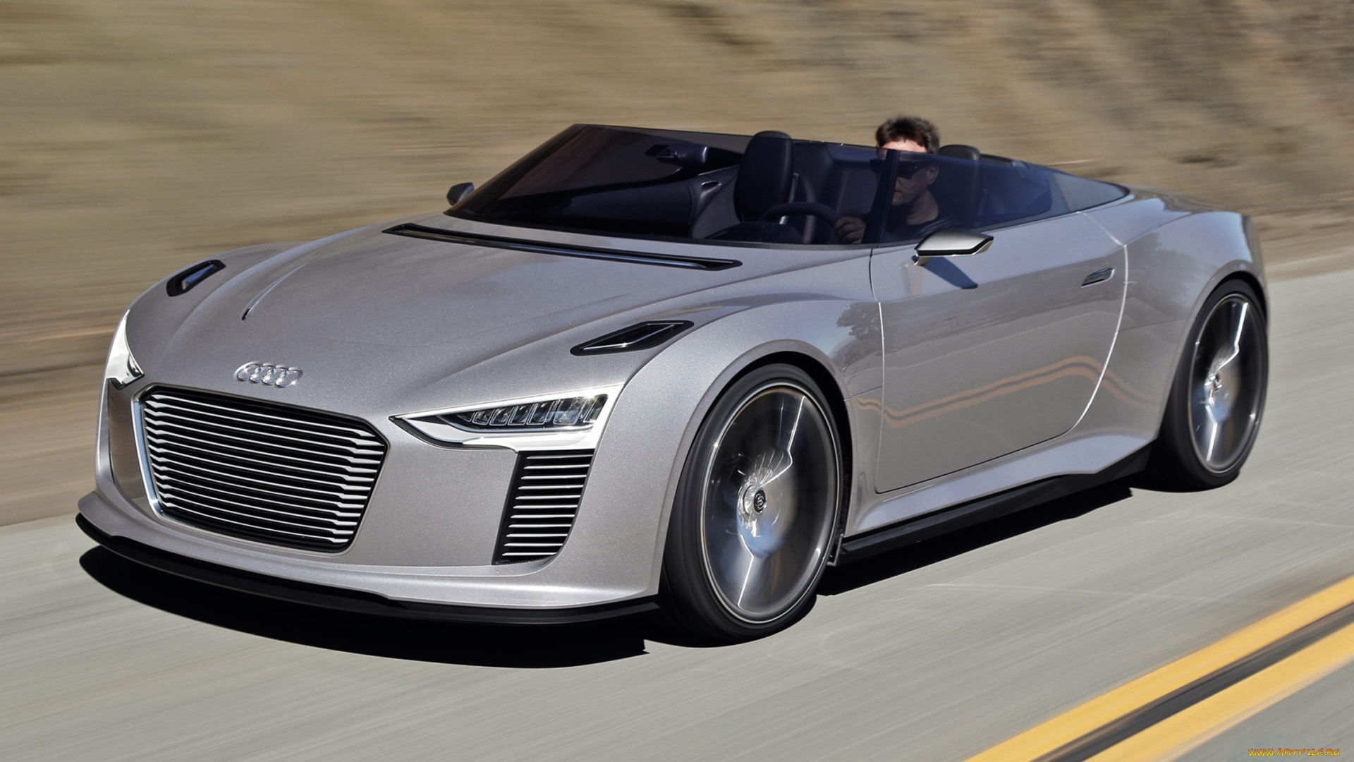 audi, e-tron, spyder, concept, 2010, автомобили, audi, e-tron, spyder, concept, 2010