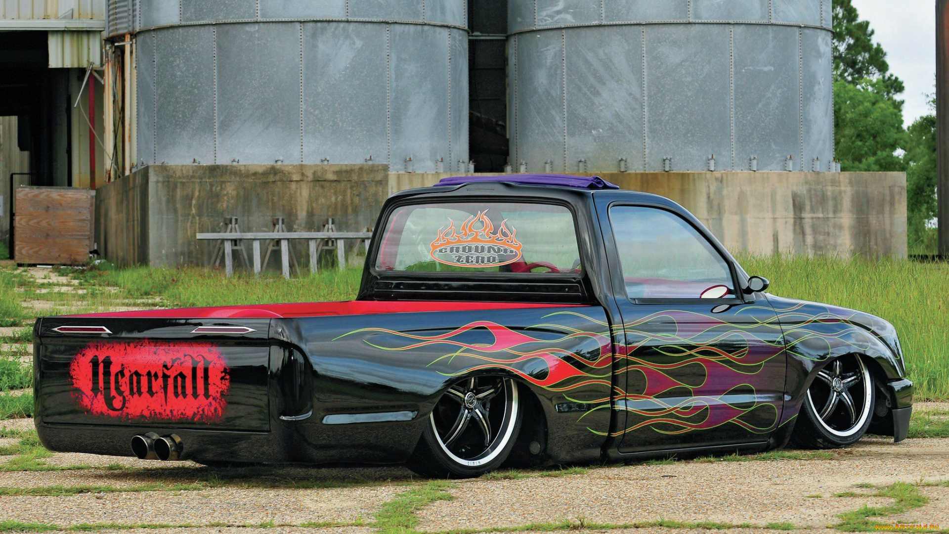 автомобили, custom, pick-up, toyota