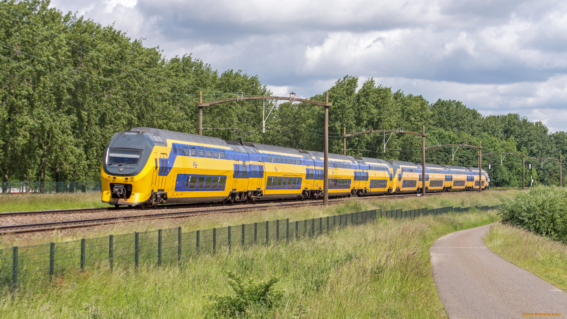 техника, электровозы, состав, локомотив, рельсы