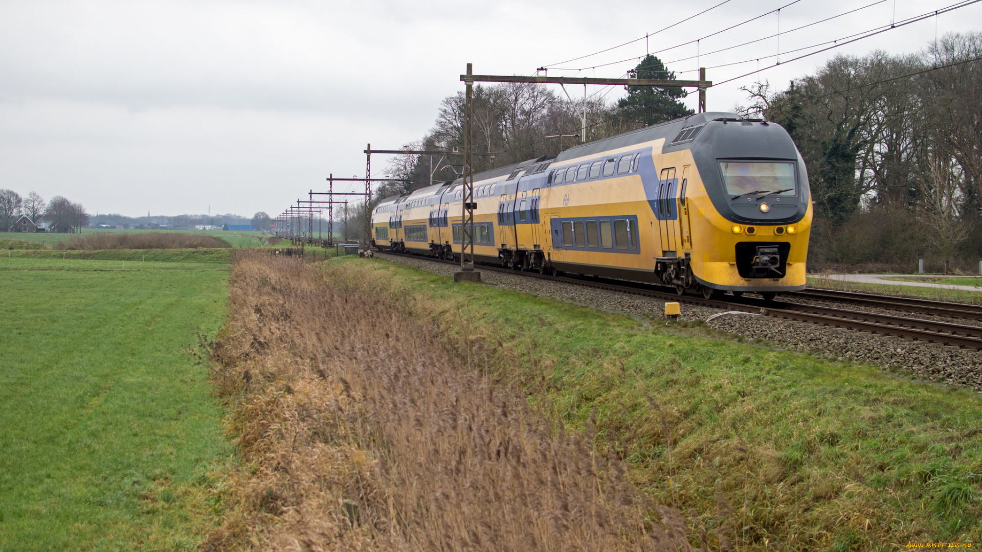 техника, электровозы, состав, локомотив, рельсы