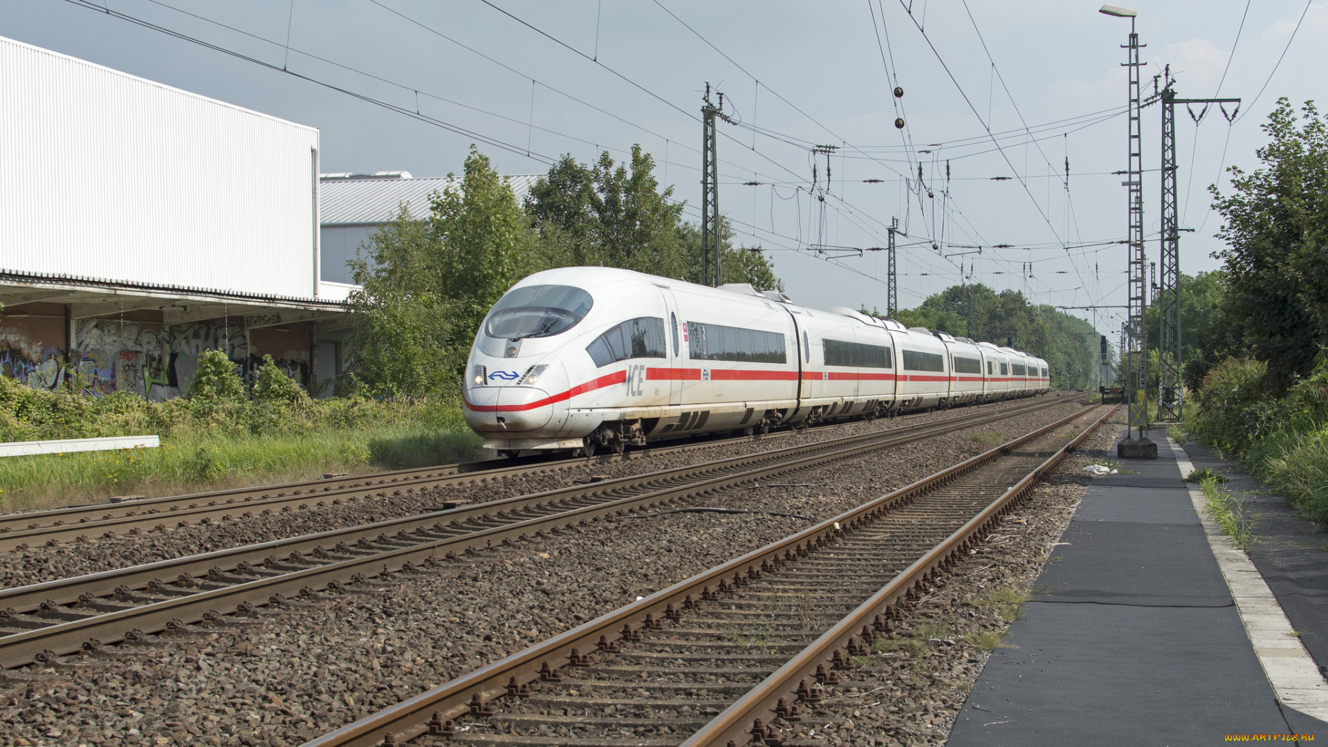 техника, поезда, рельсы, состав, локомотив