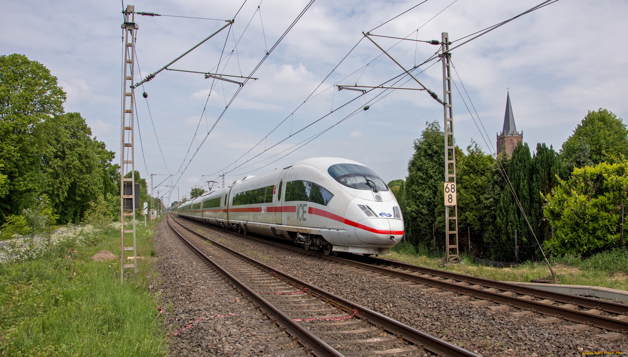 техника, электровозы, локомотив, рельсы, состав