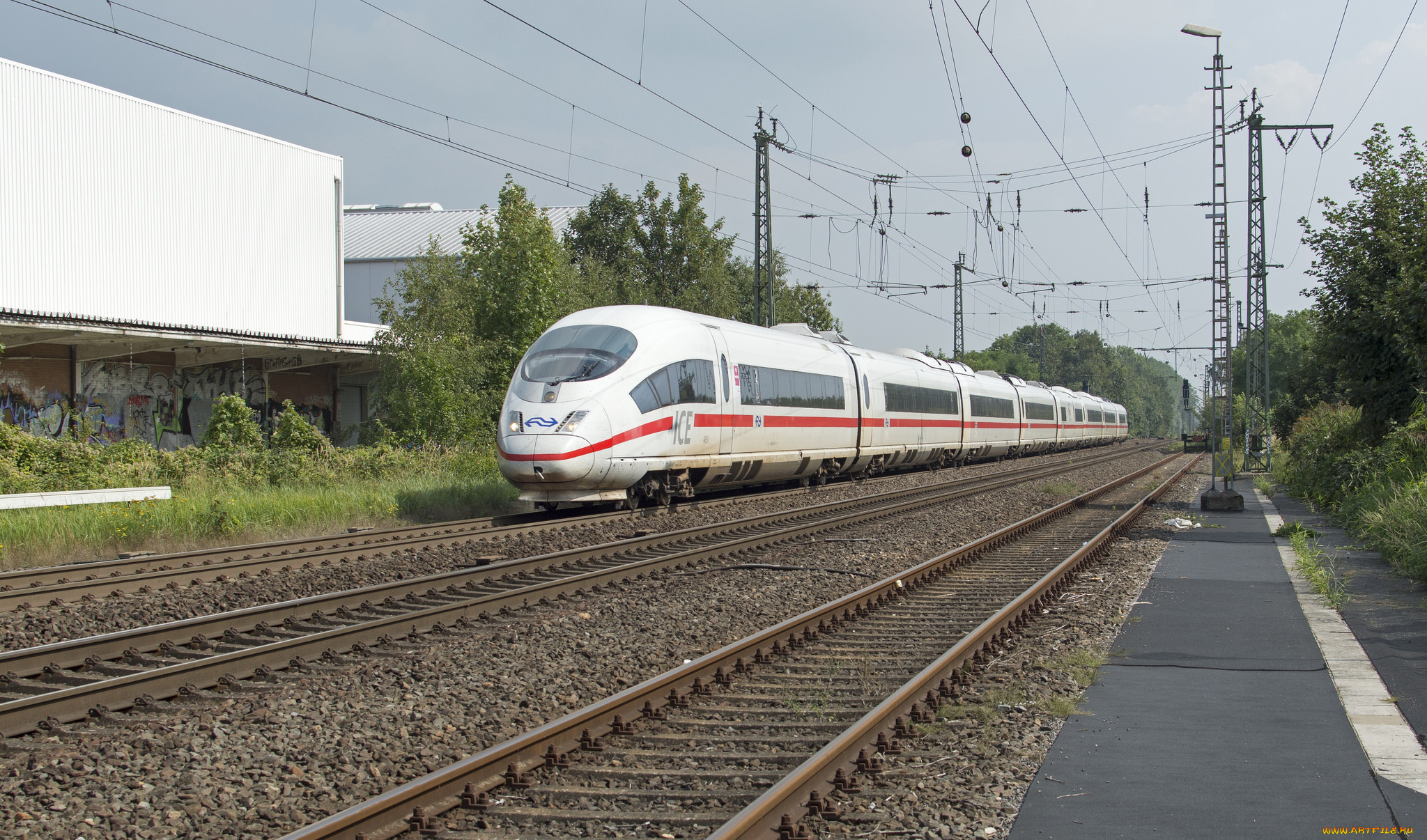 техника, поезда, рельсы, состав, локомотив