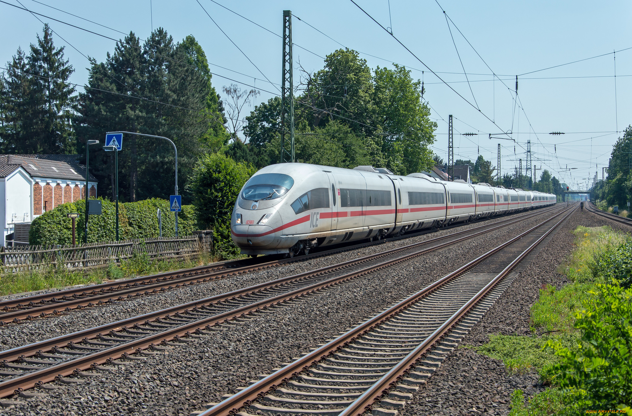 техника, поезда, состав, локомотив, рельсы