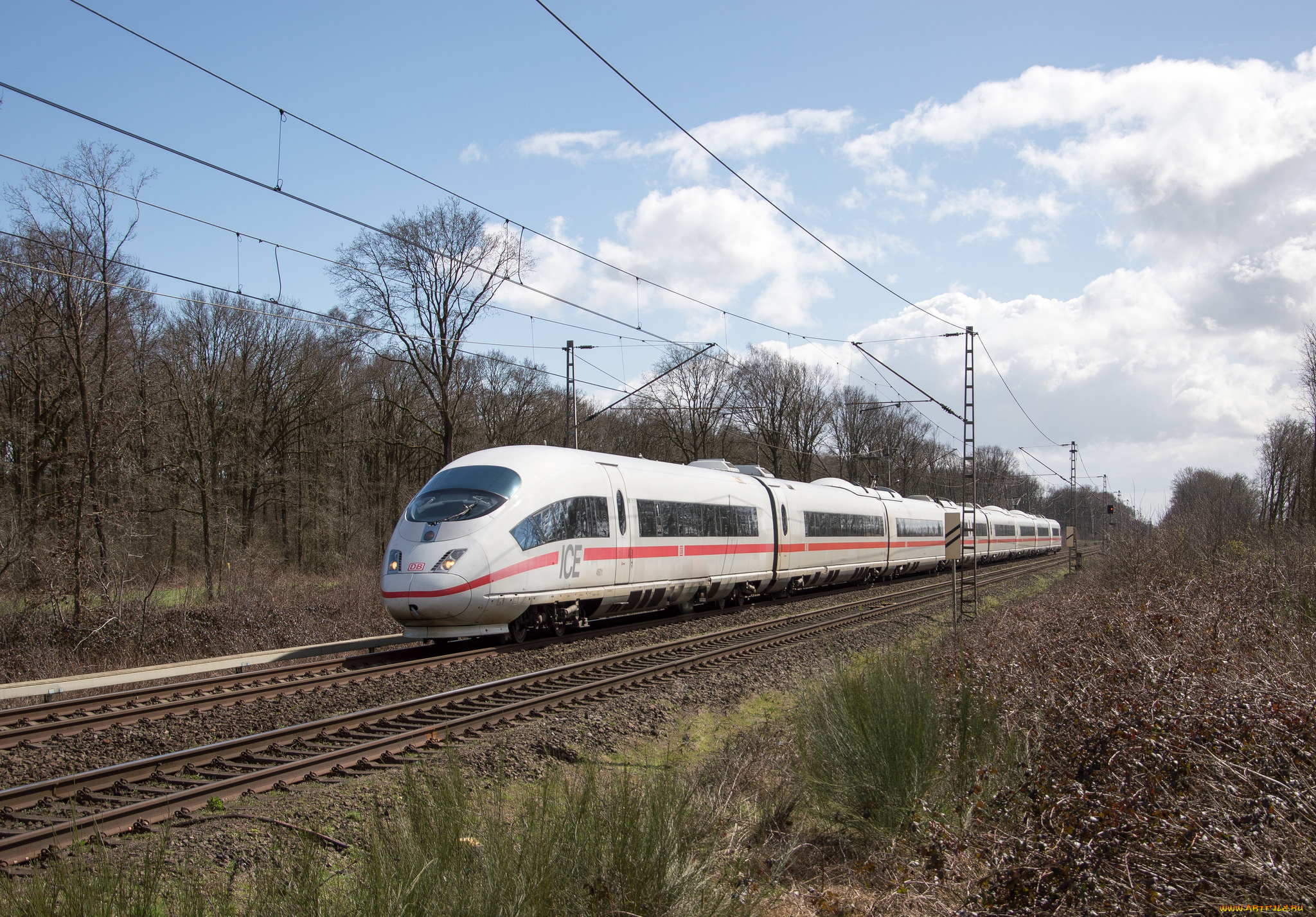 техника, электровозы, рельсы, локомотив, состав